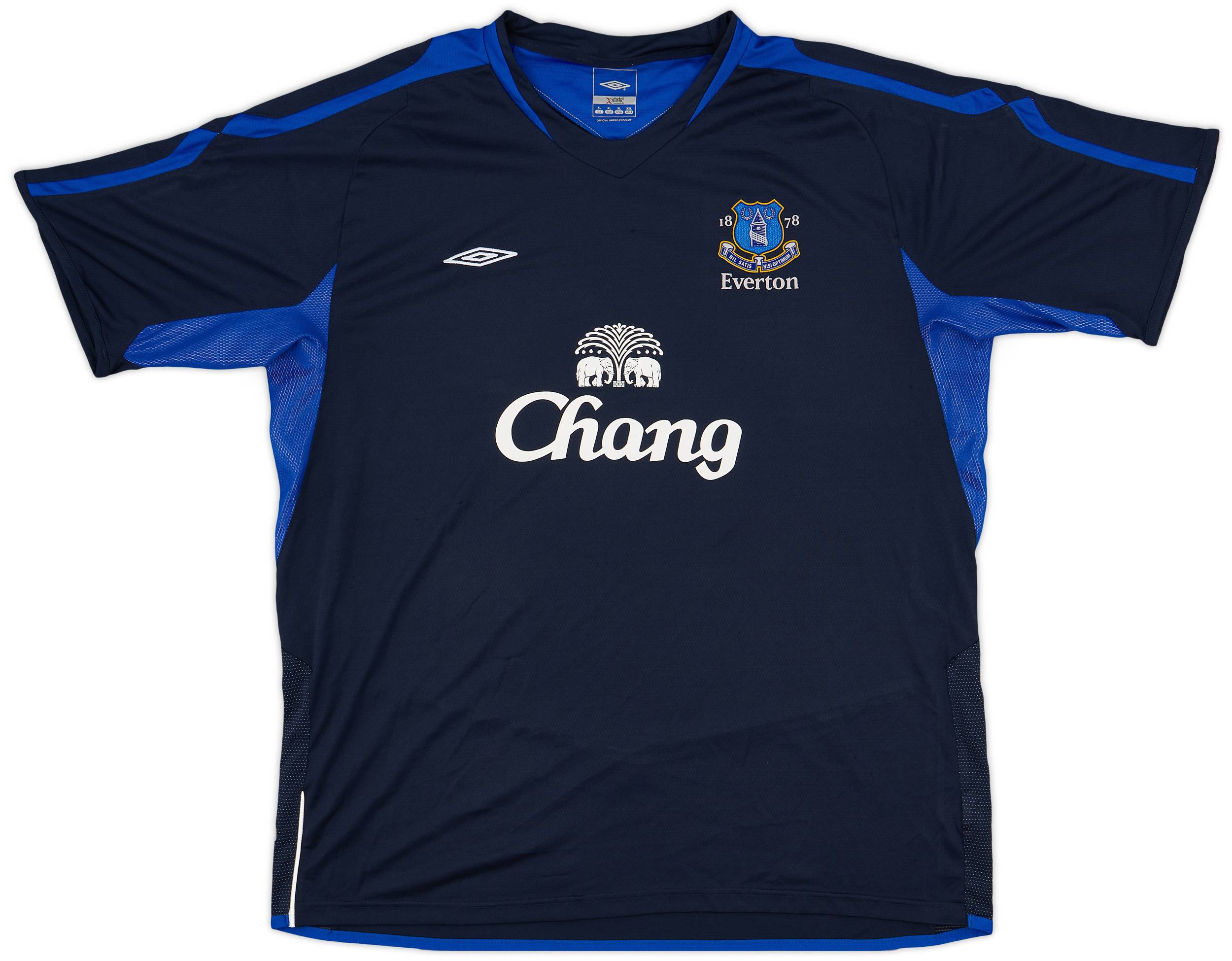 2005-06 Everton Umbro Training Shirt - 8/10 - (XL)