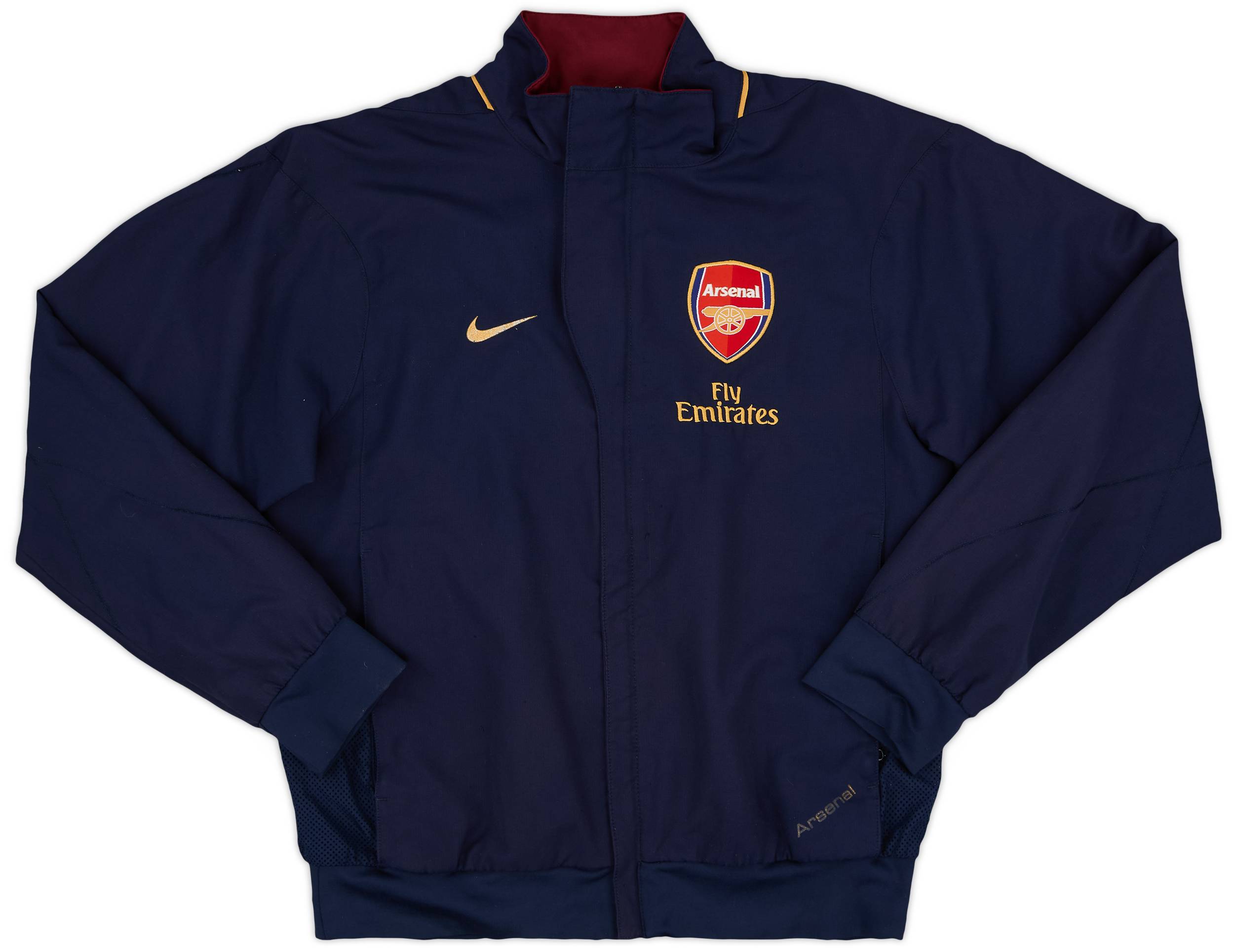 2007-08 Arsenal Nike Track Jacket - 8/10 - (S)