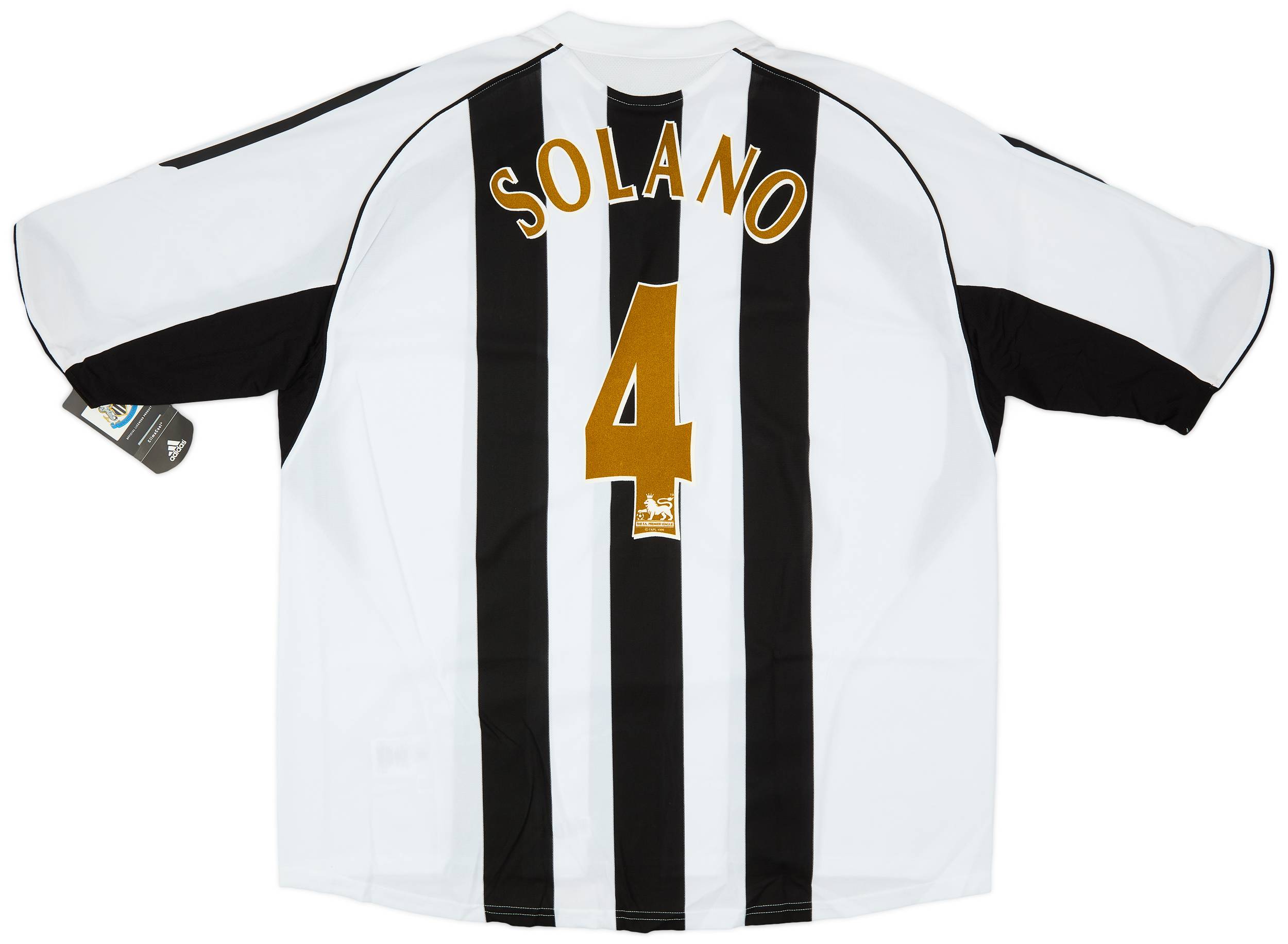 2005-07 Newcastle Home Shirt Solano #4 (3XL)