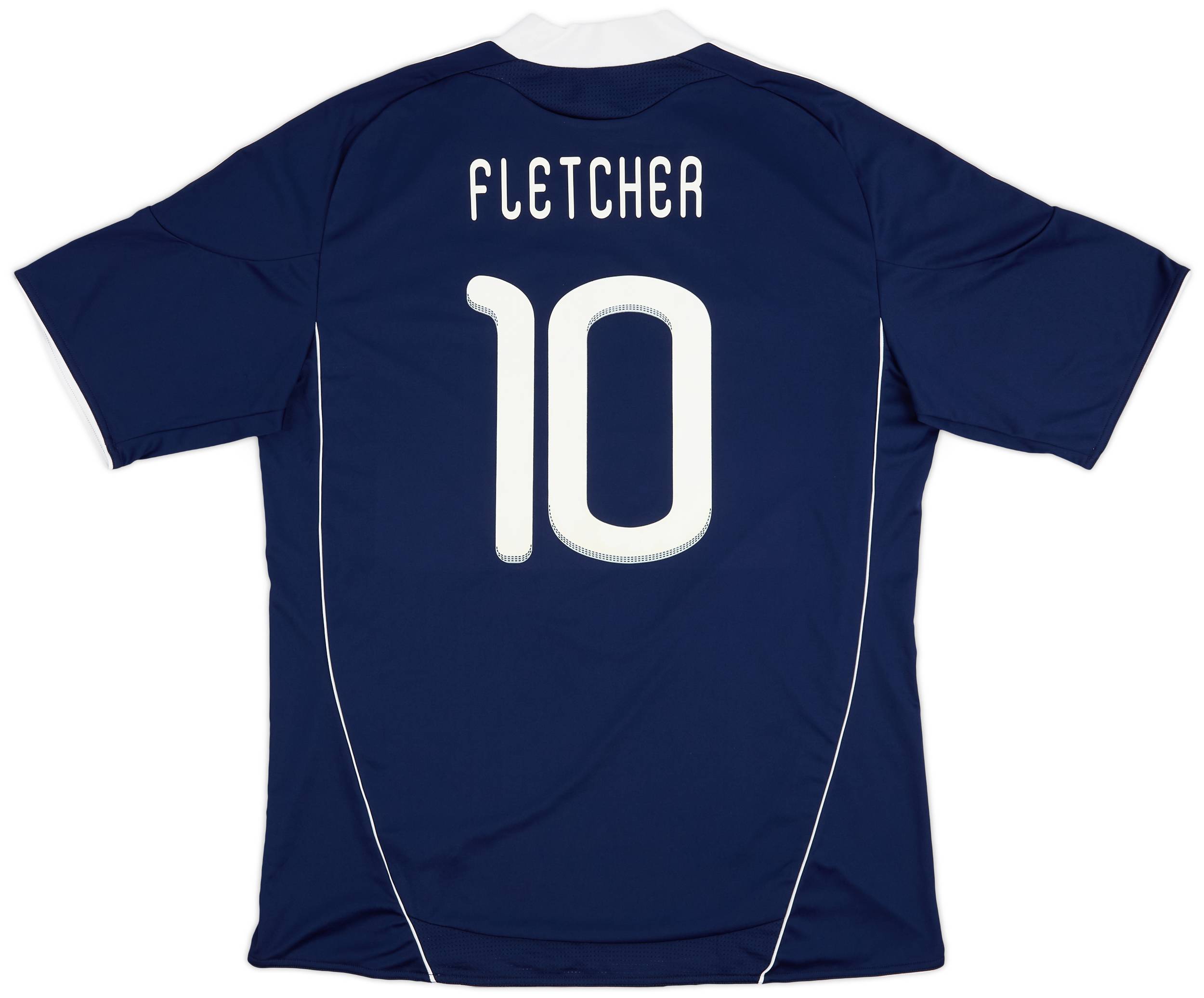 2010-11 Scotland Home Shirt Fletcher #10 - 8/10 - (XL)