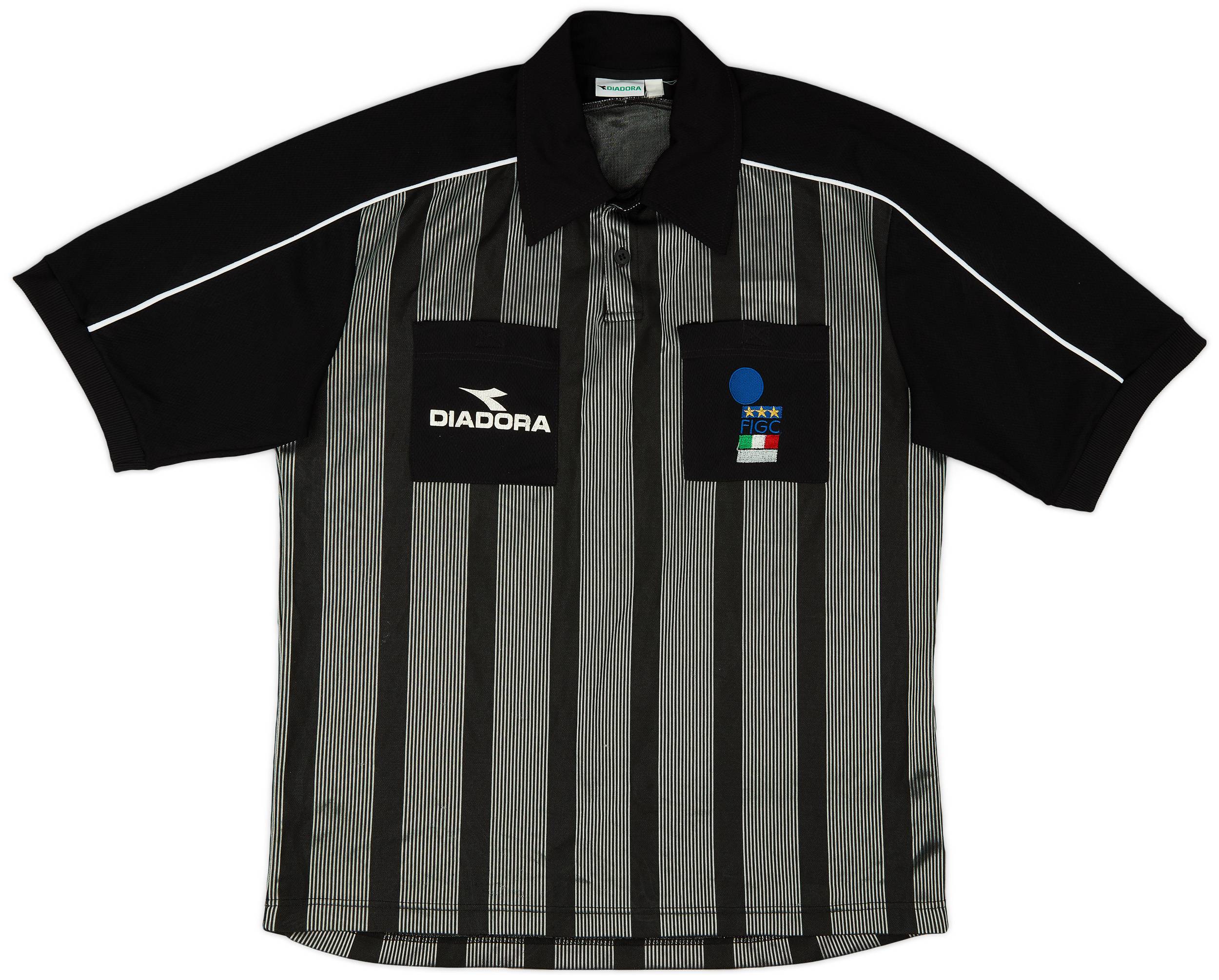 1990s Italy FIGC Diadora Referee Shirt - 7/10 - (L)