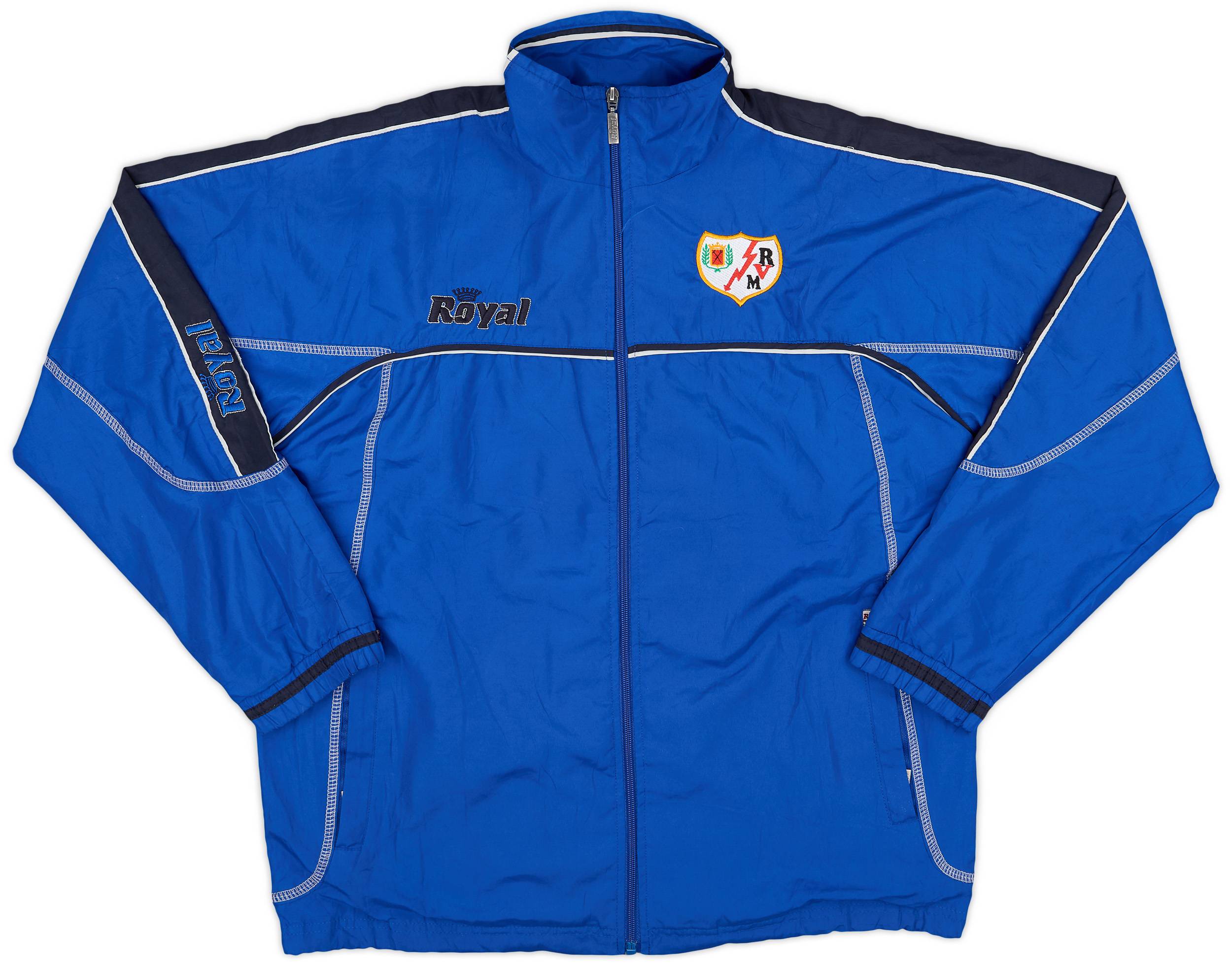 2011-12 Rayo Vallecano Royal Track Jacket - 9/10 - (M)