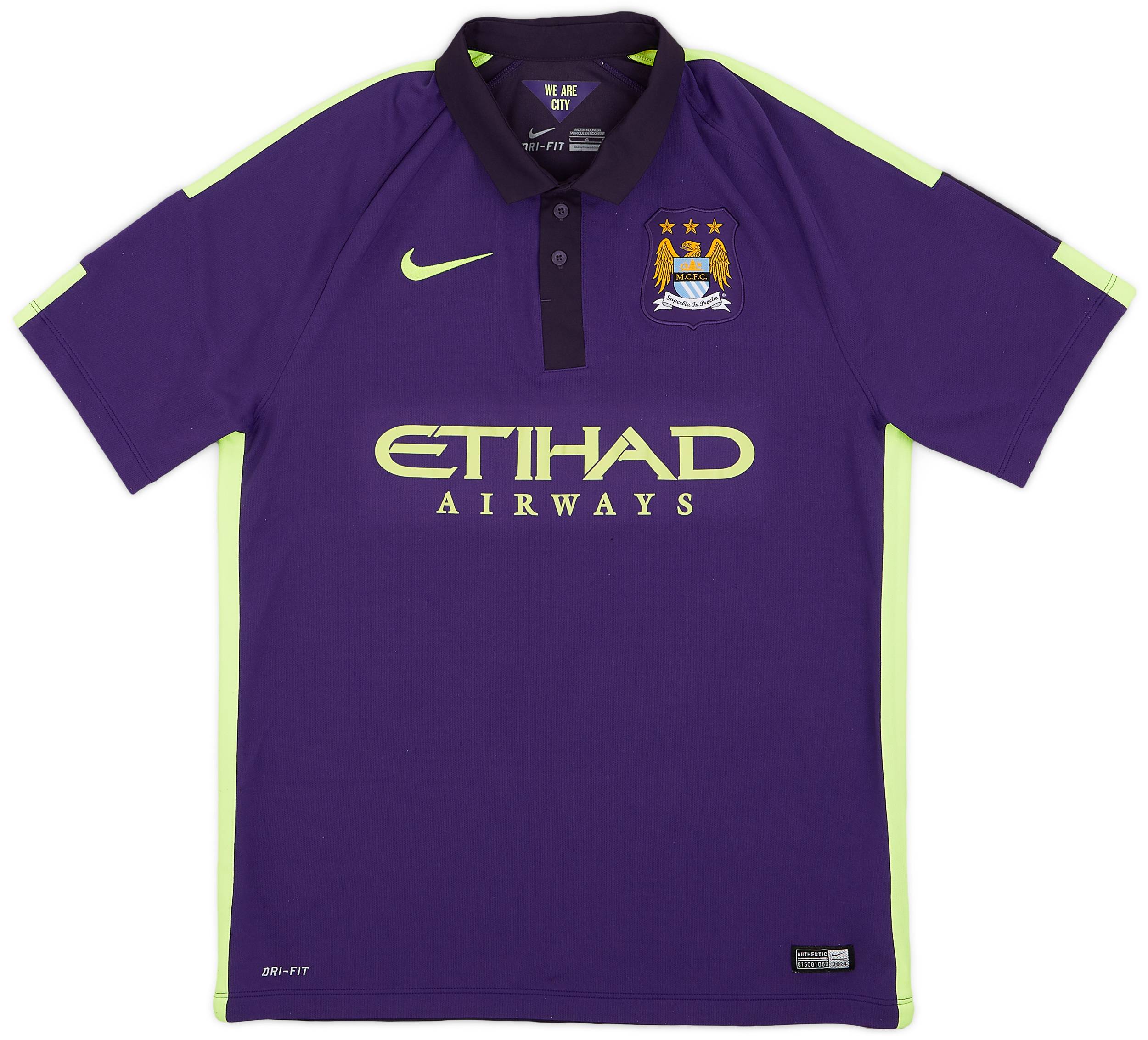 2014-15 Manchester City Third Shirt - 8/10 - (L)