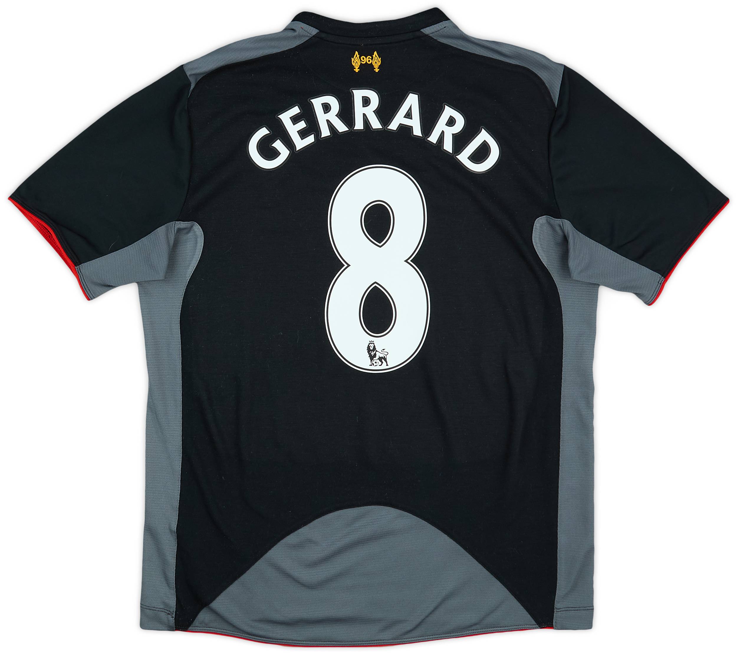 2012-13 Liverpool Away Shirt Gerrard #8 - 6/10 - (M)