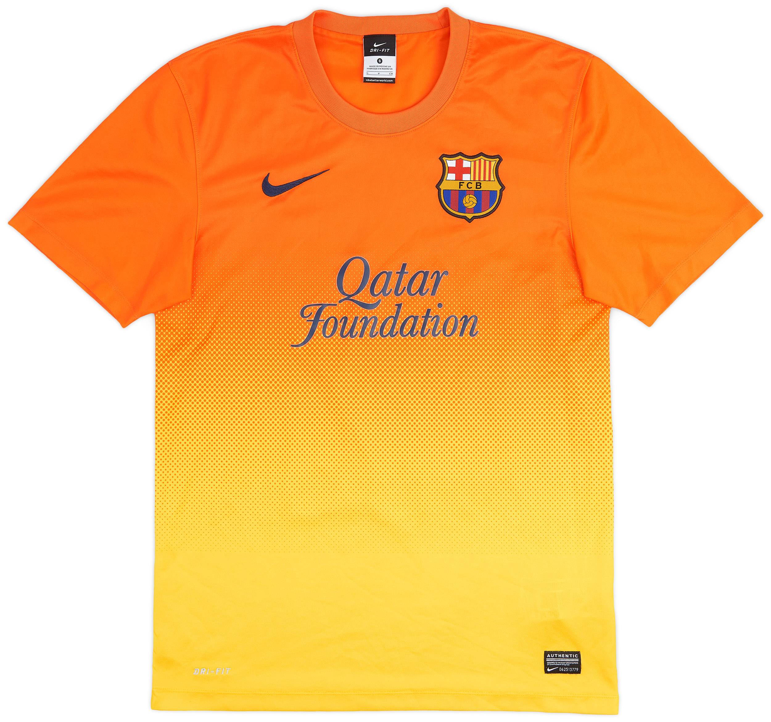 2012-13 Barcelona Basic Away Shirt - 8/10 - (S)