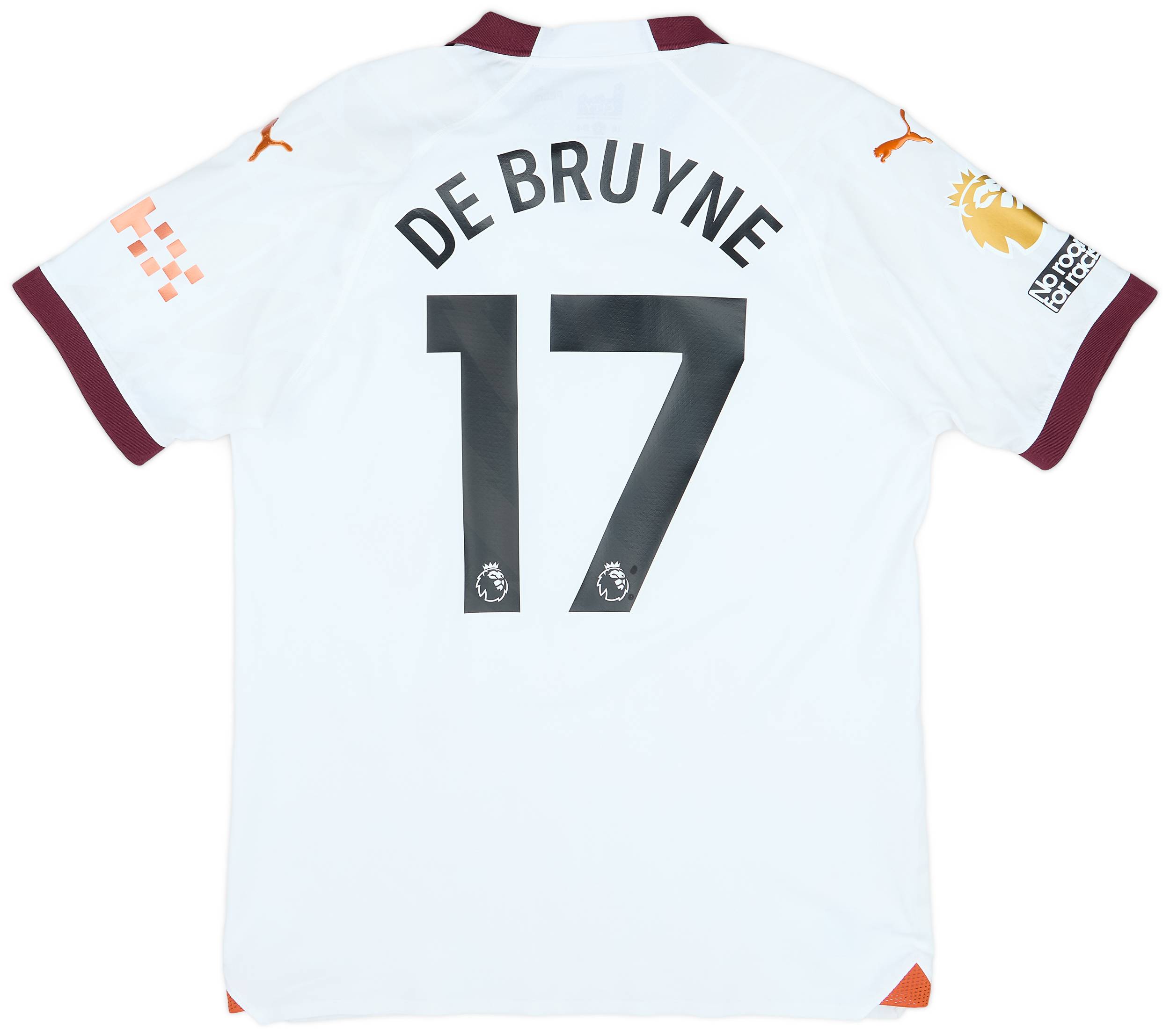 2023-24 Manchester City Player Issue Away Shirt De Bruyne #17