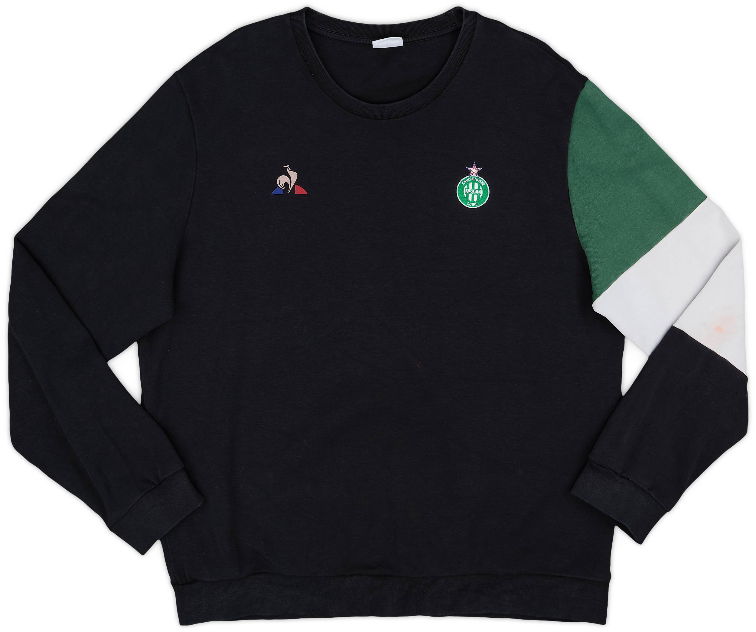 2018 19 Saint Etienne Le Coq Sportif Sweat Top 7 10 XXL