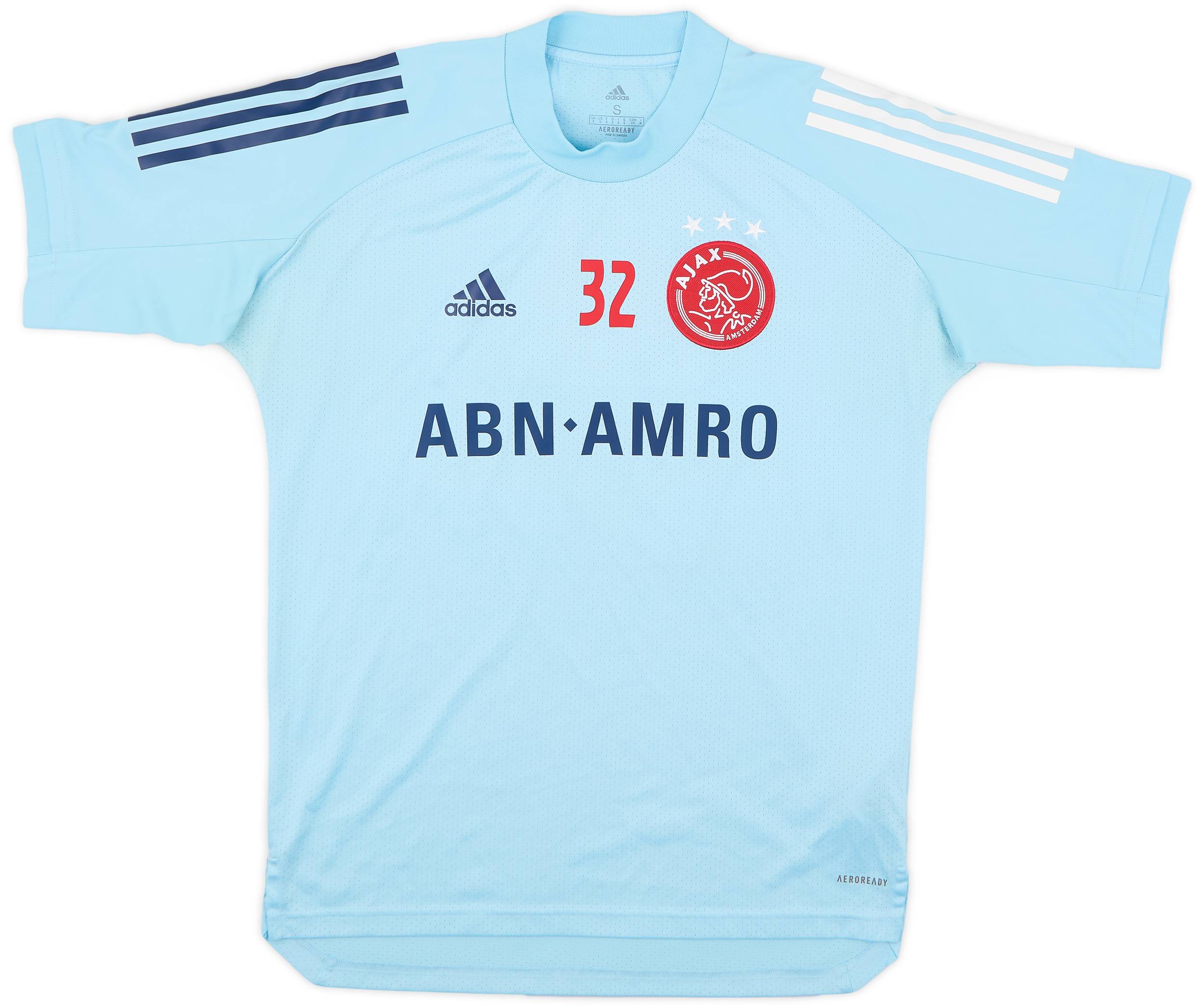 2020-21 Ajax adidas Player Issue Training Shirt #32 - 8/10 - (S)