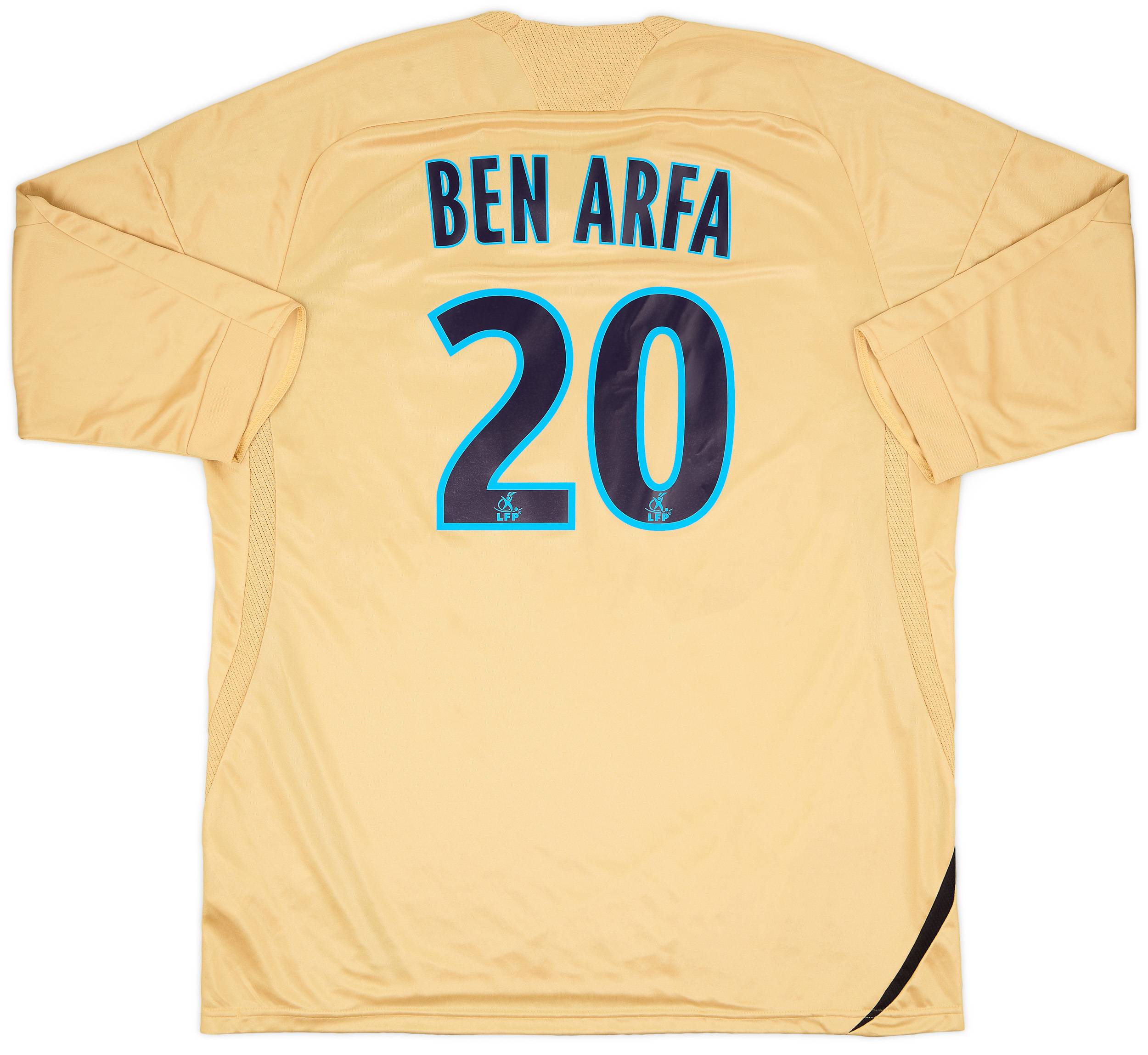 2008-09 Olympique Marseille Third Shirt Ben Arfa #20 - 9/10 - (XXL)