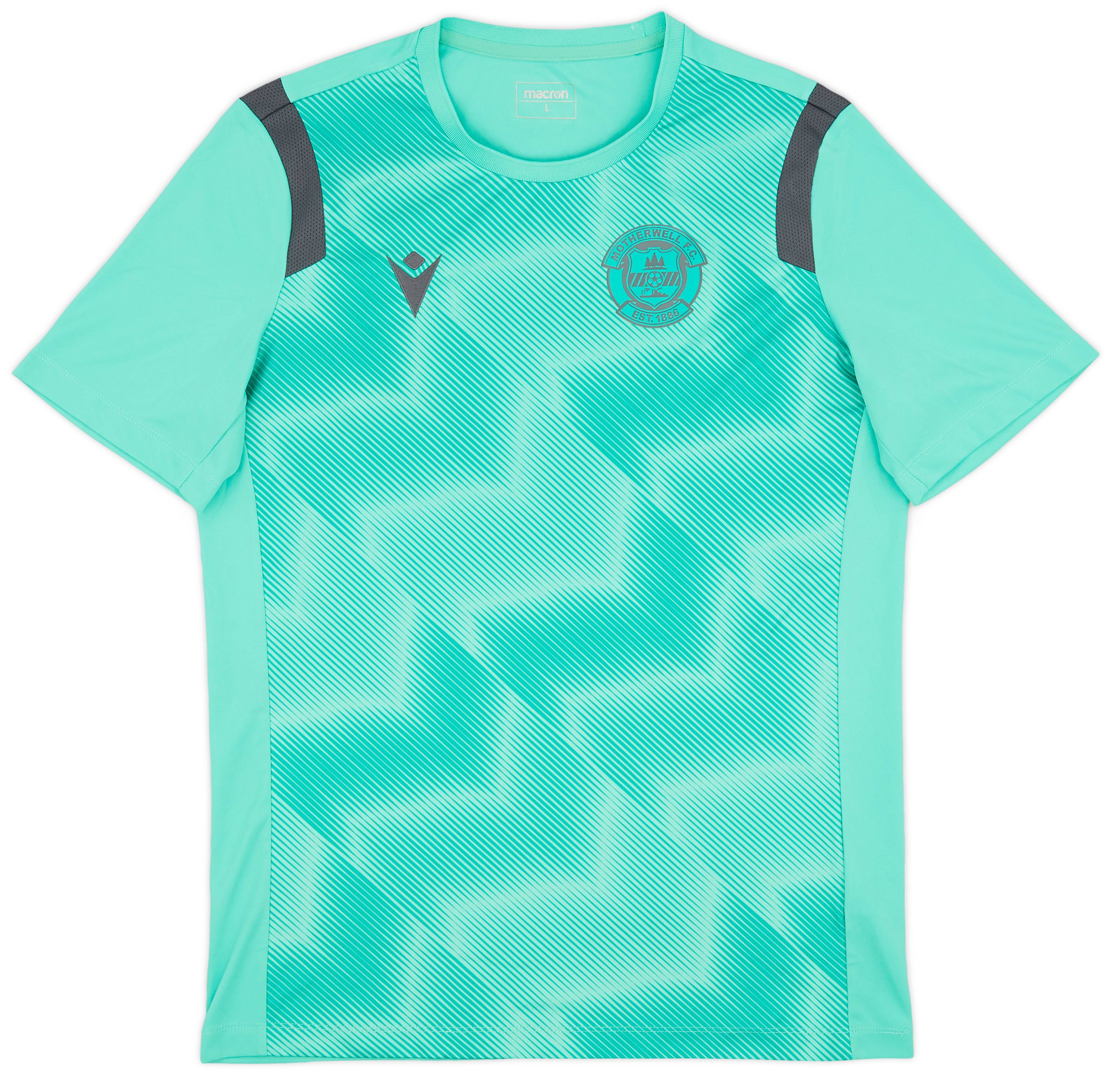 2020-21 Motherwell Macron Training Shirt - 9/10 - (L)