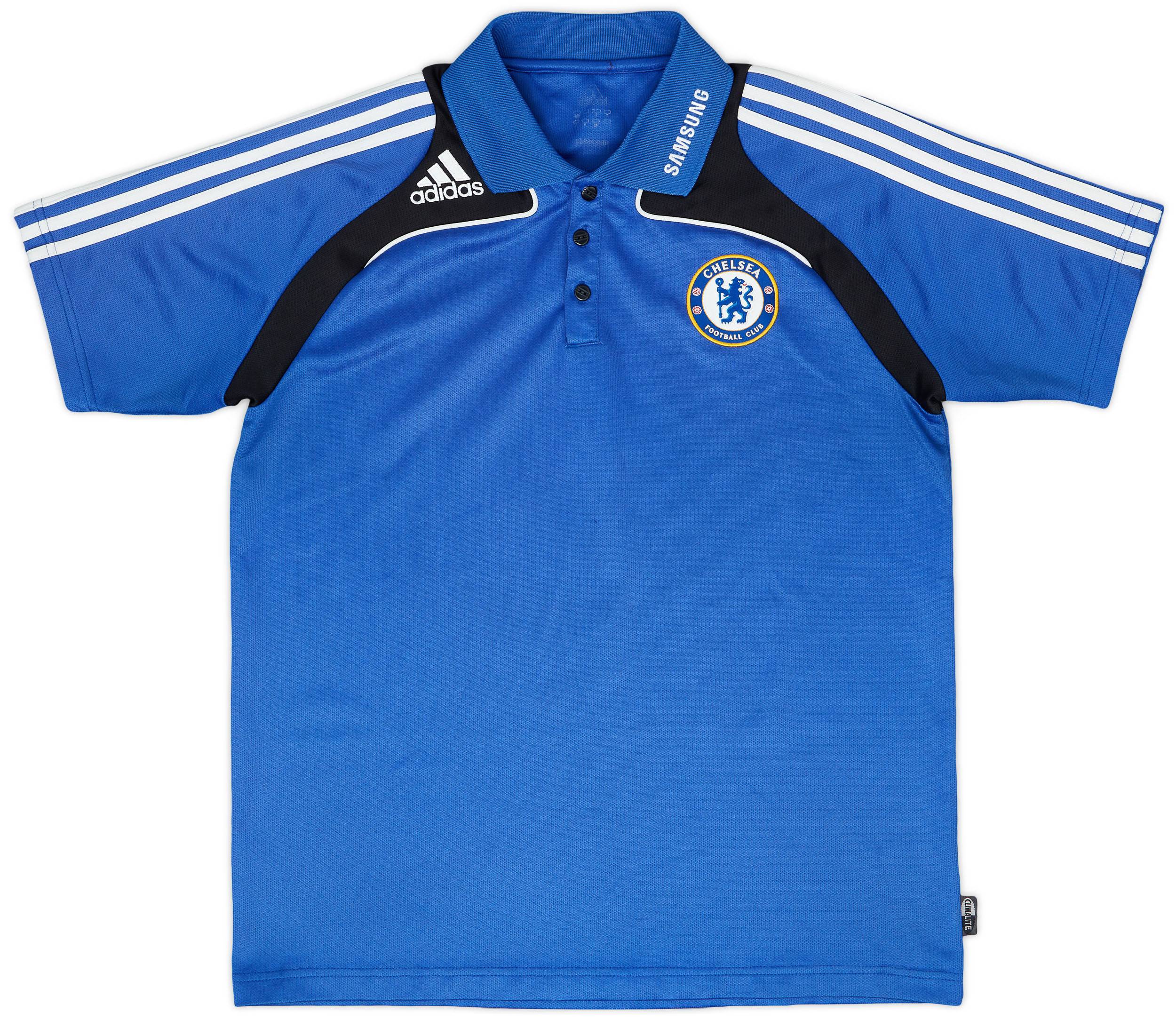2008 09 Chelsea adidas Polo Shirt 8 10 L