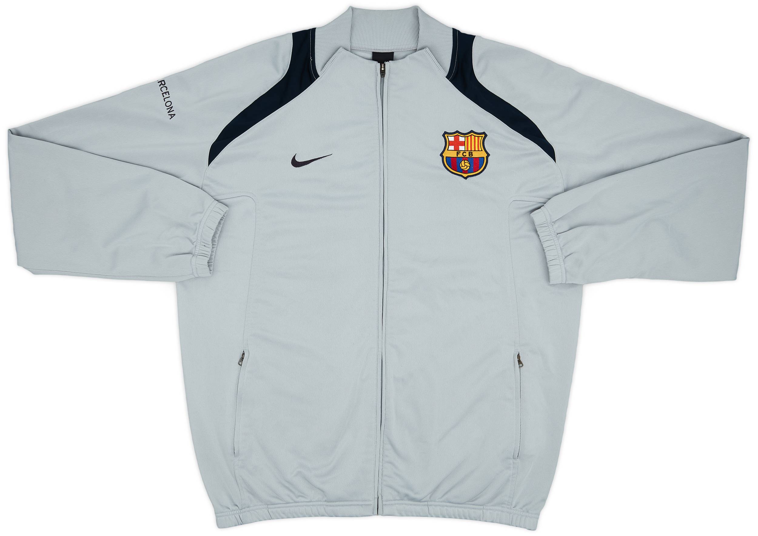 2005-06 Barcelona Nike Track Jacket - 7/10 - (L)