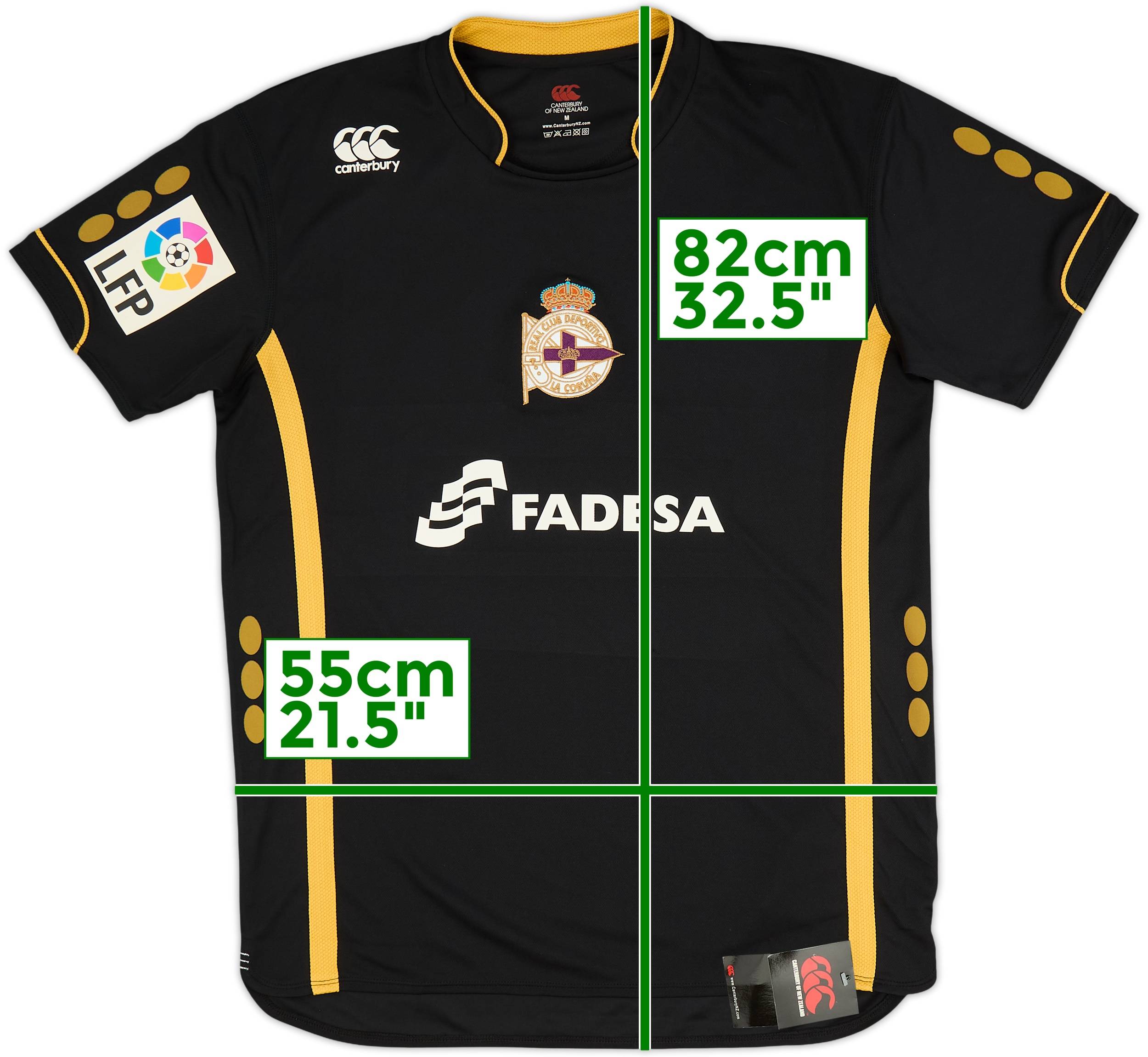 2007-08 Deportivo de La Coruna Third Shirt (M)