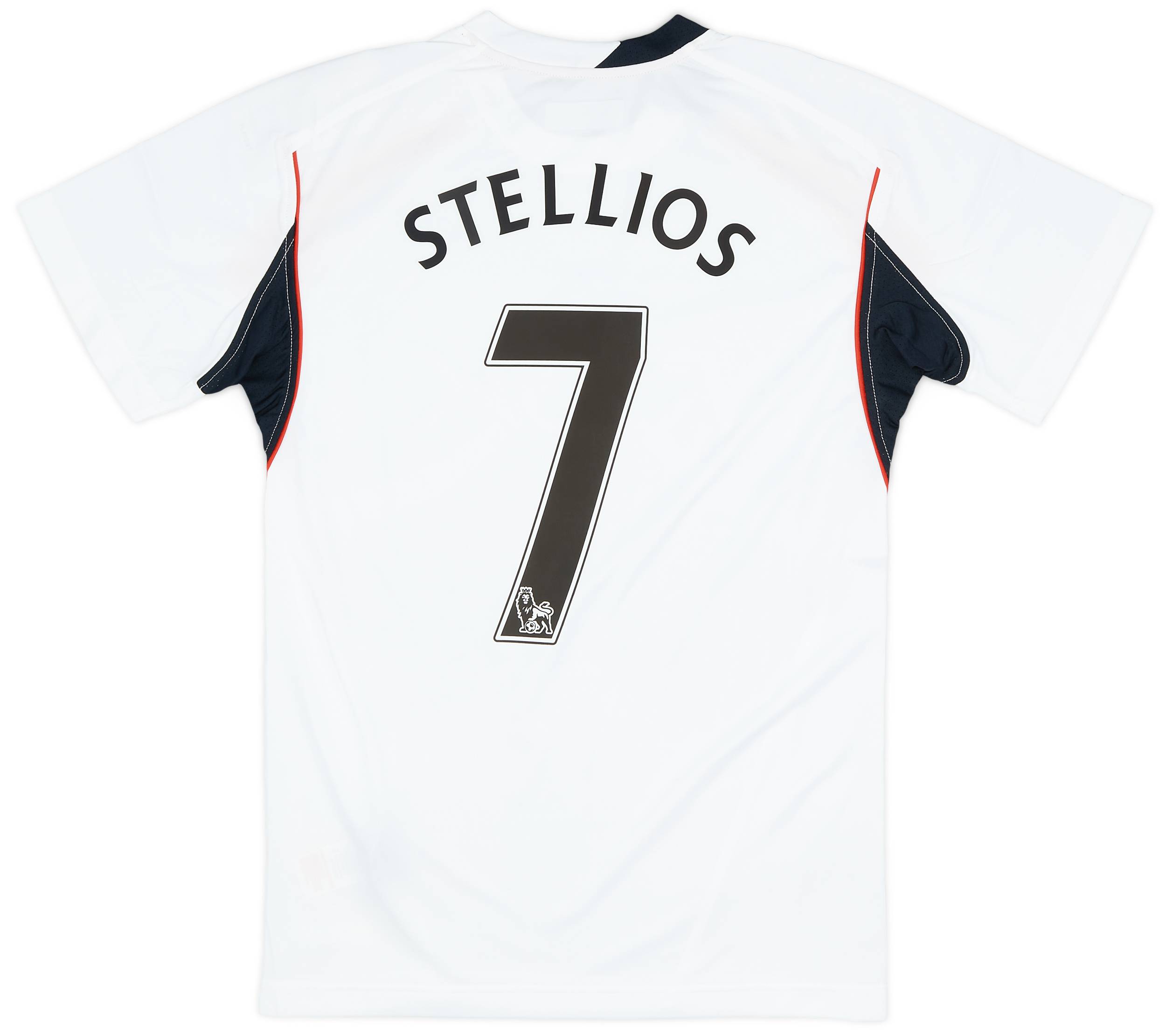 2007-08 Bolton Home Shirt Stellios #7 (S)