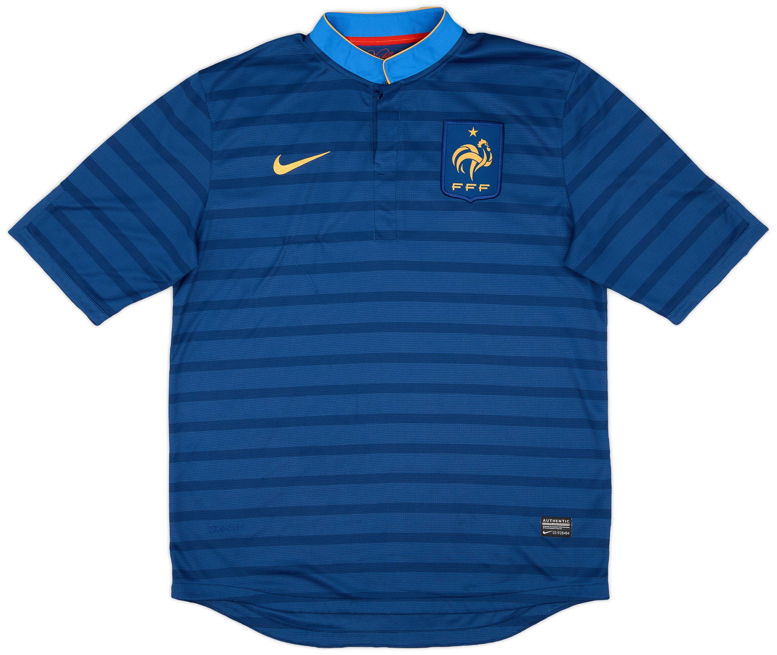 2012-13 France Home Shirt - 7/10 - (L)