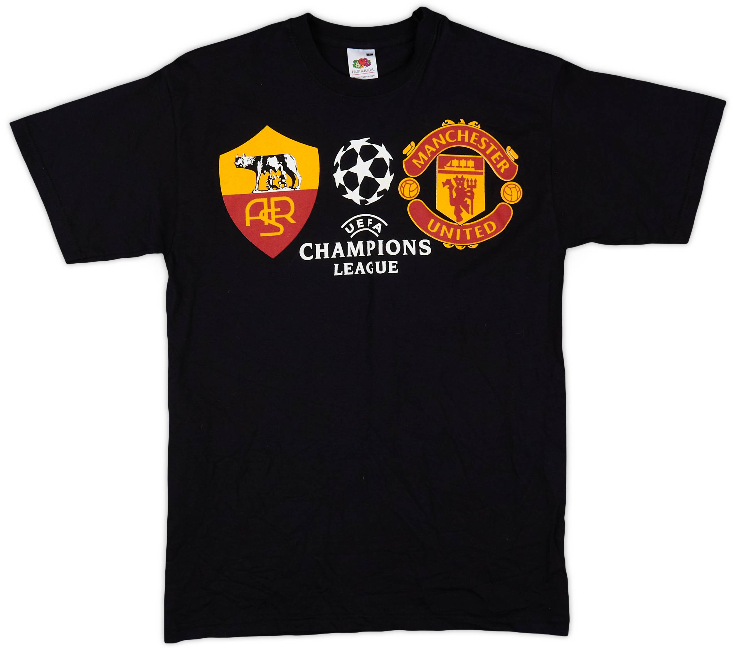 2006-07 Roma 'European Tour 2007' Fan Tee - 6/10 - (S)