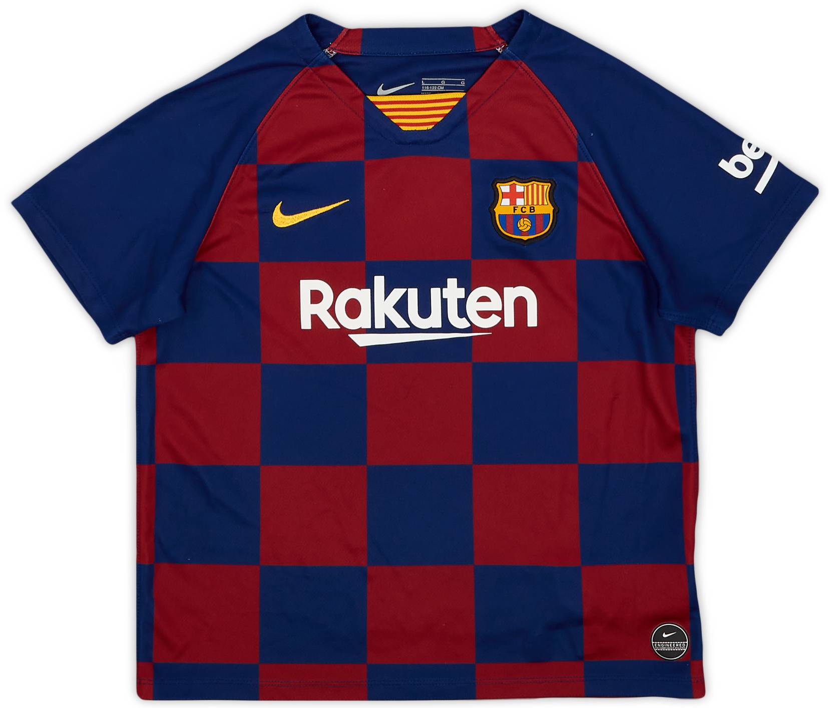 2019-20 Barcelona Home Shirt - 8/10 - (6-7 Years)