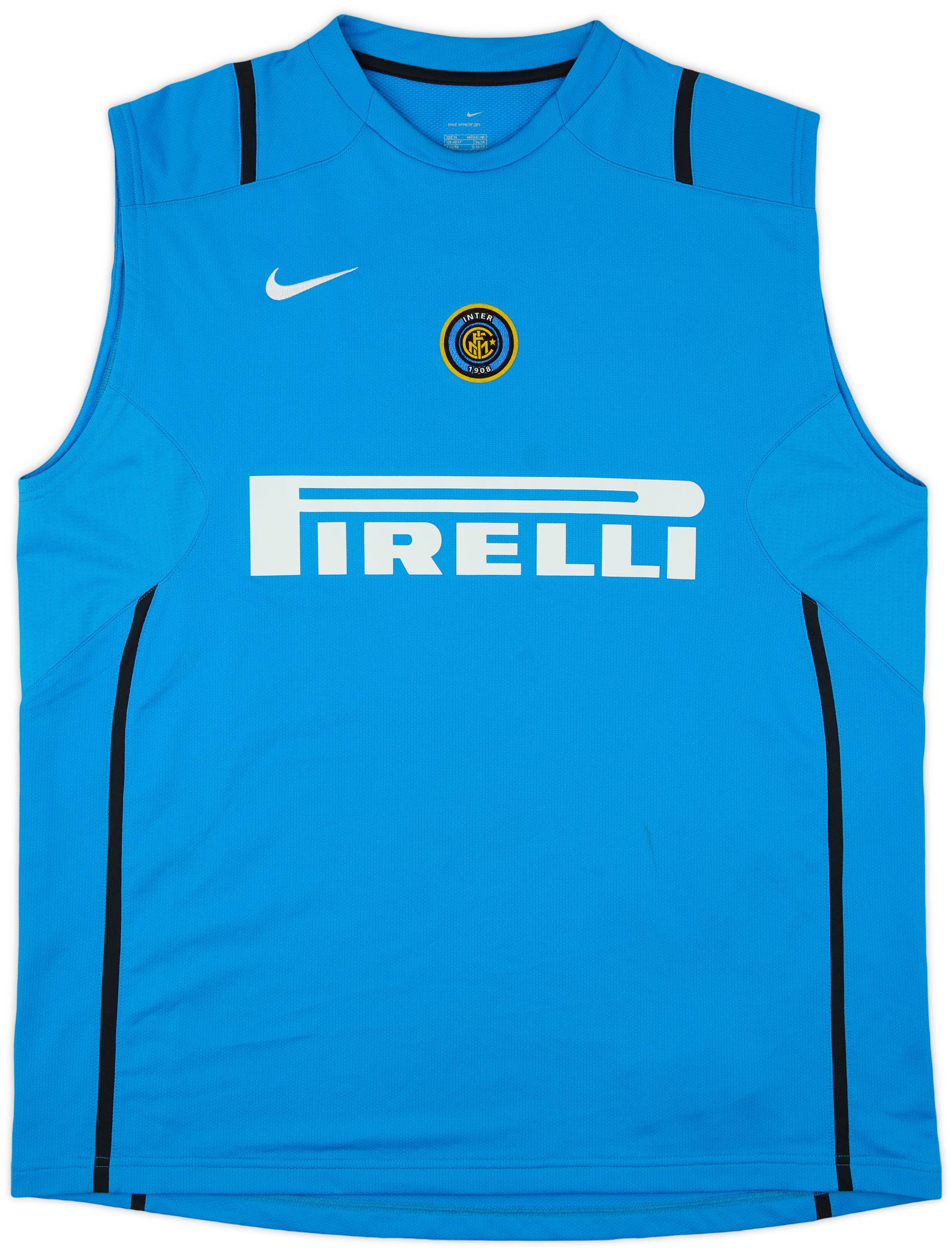 2006-07 Inter Milan Nike Training Vest - 8/10 - (XL)
