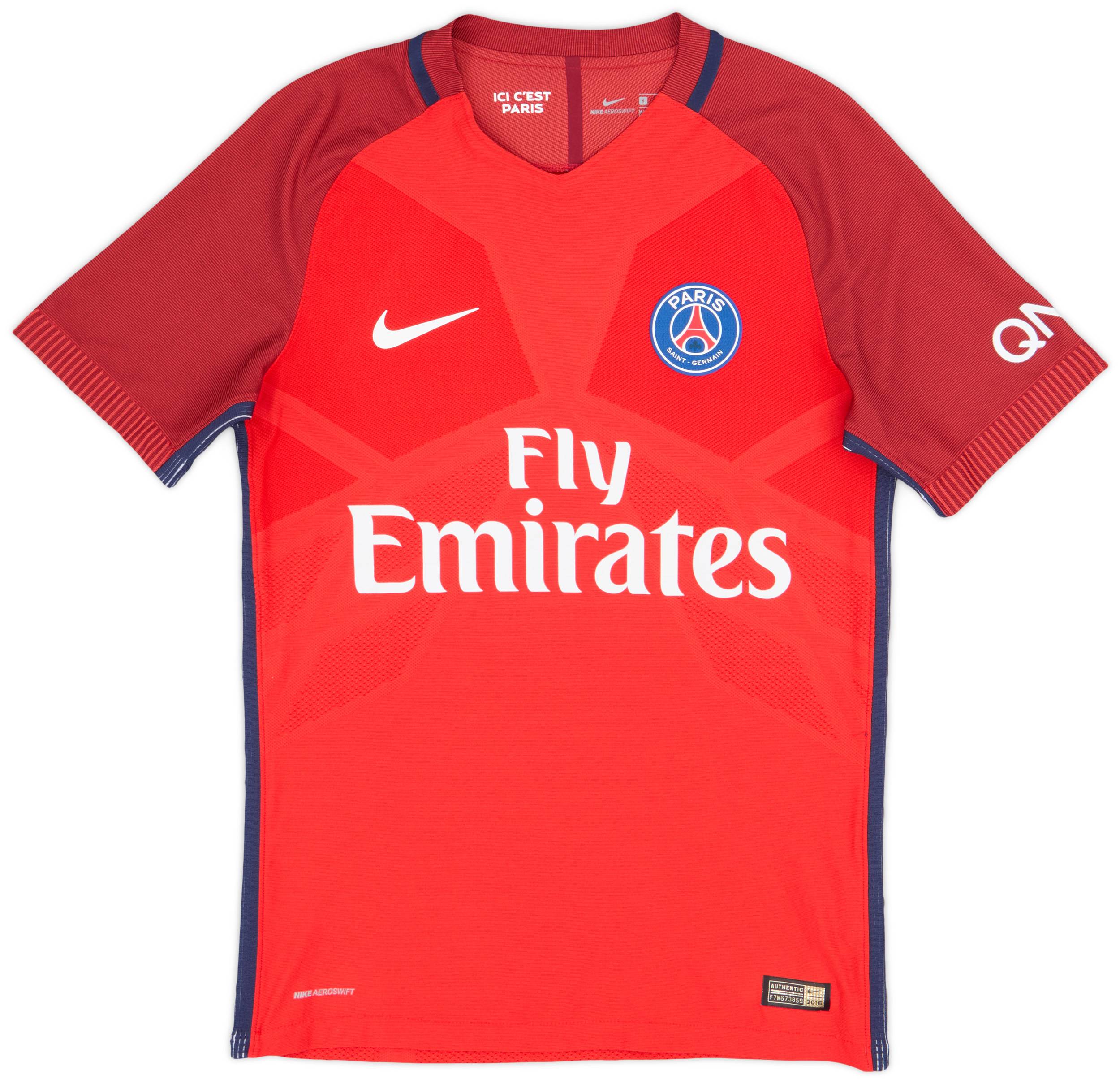 2016-17 Paris Saint-Germain Authentic Away Shirt - 10/10 - (S)