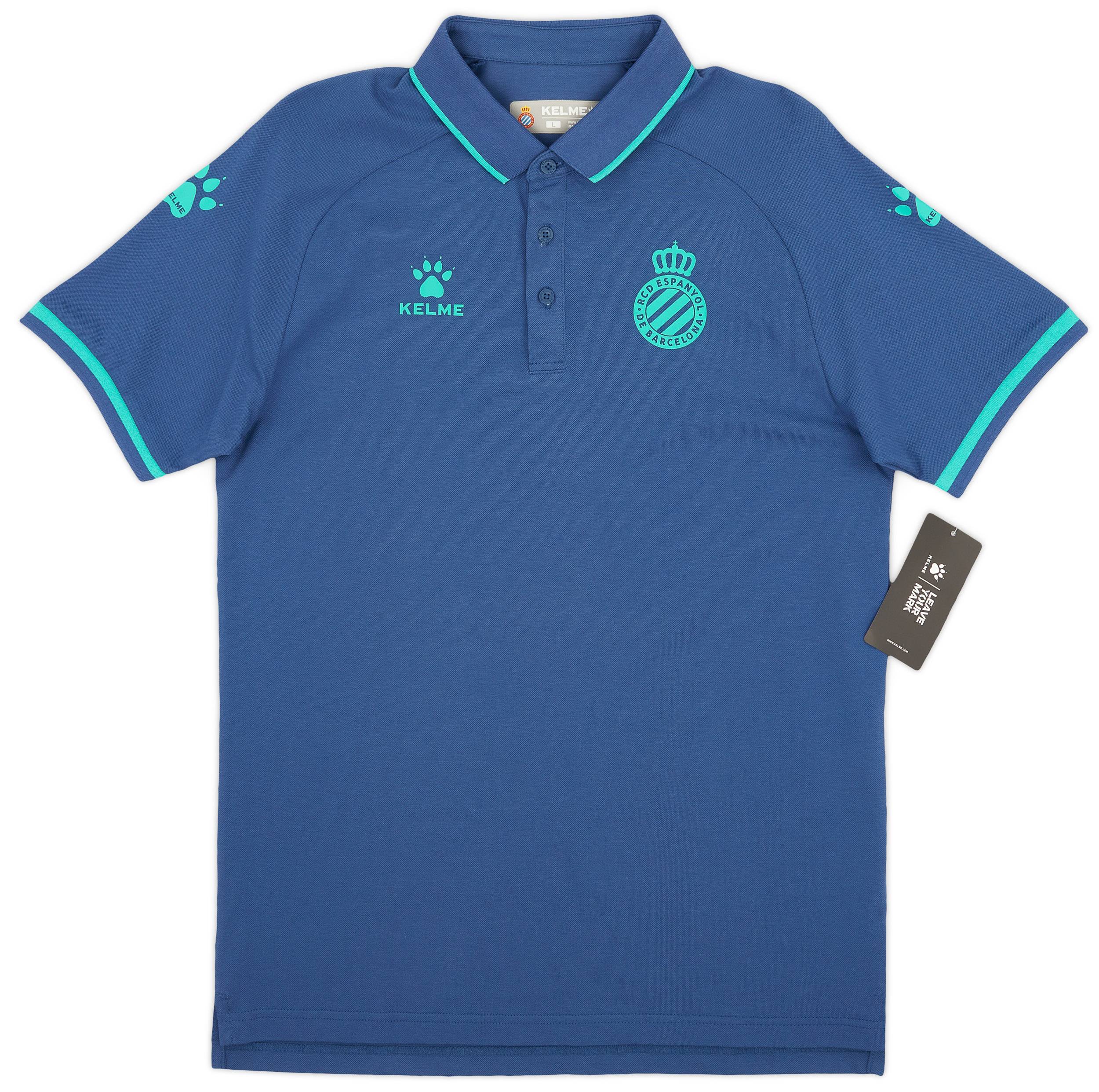 2021-22 Espanyol Kelme Polo T-Shirt