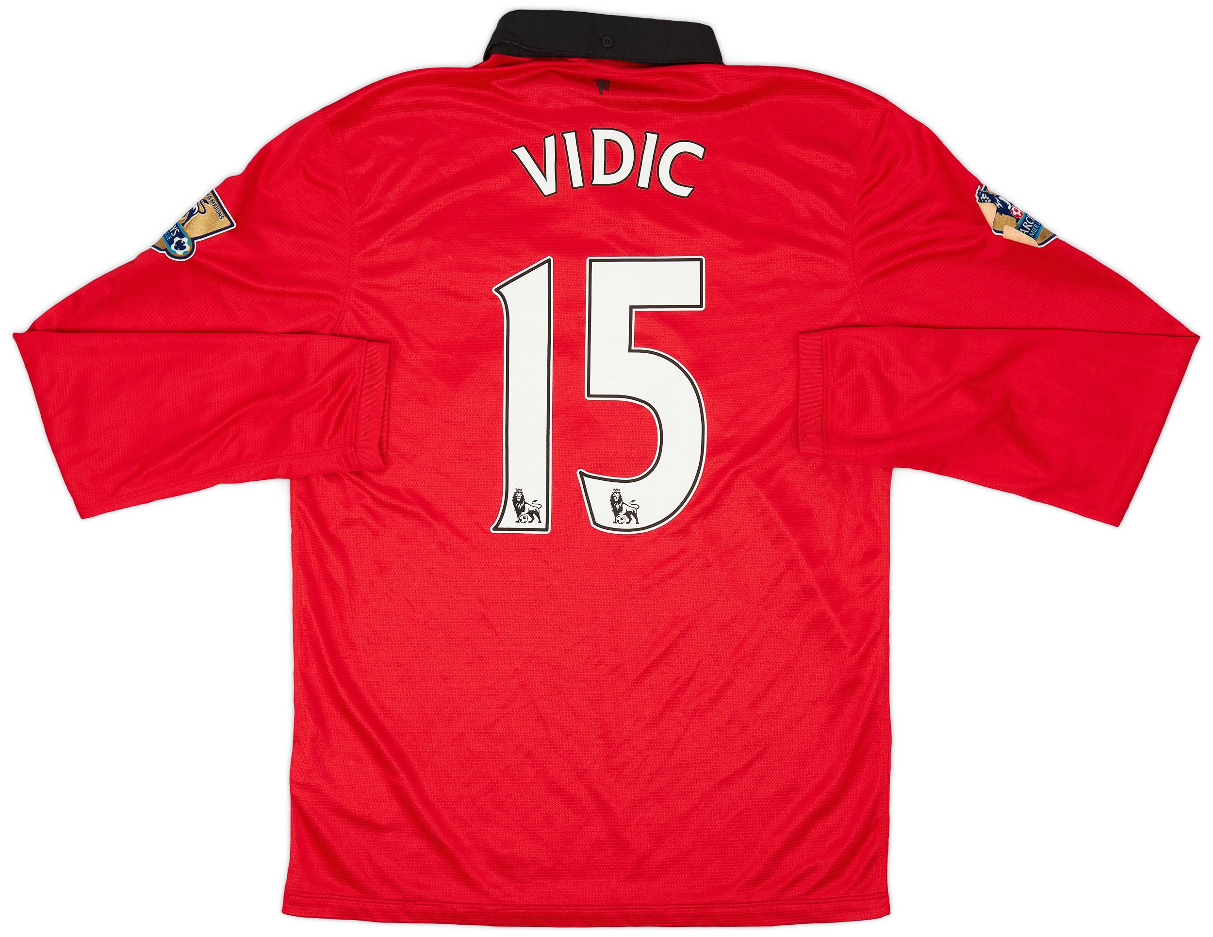 Vidic manchester united jersey hot sale