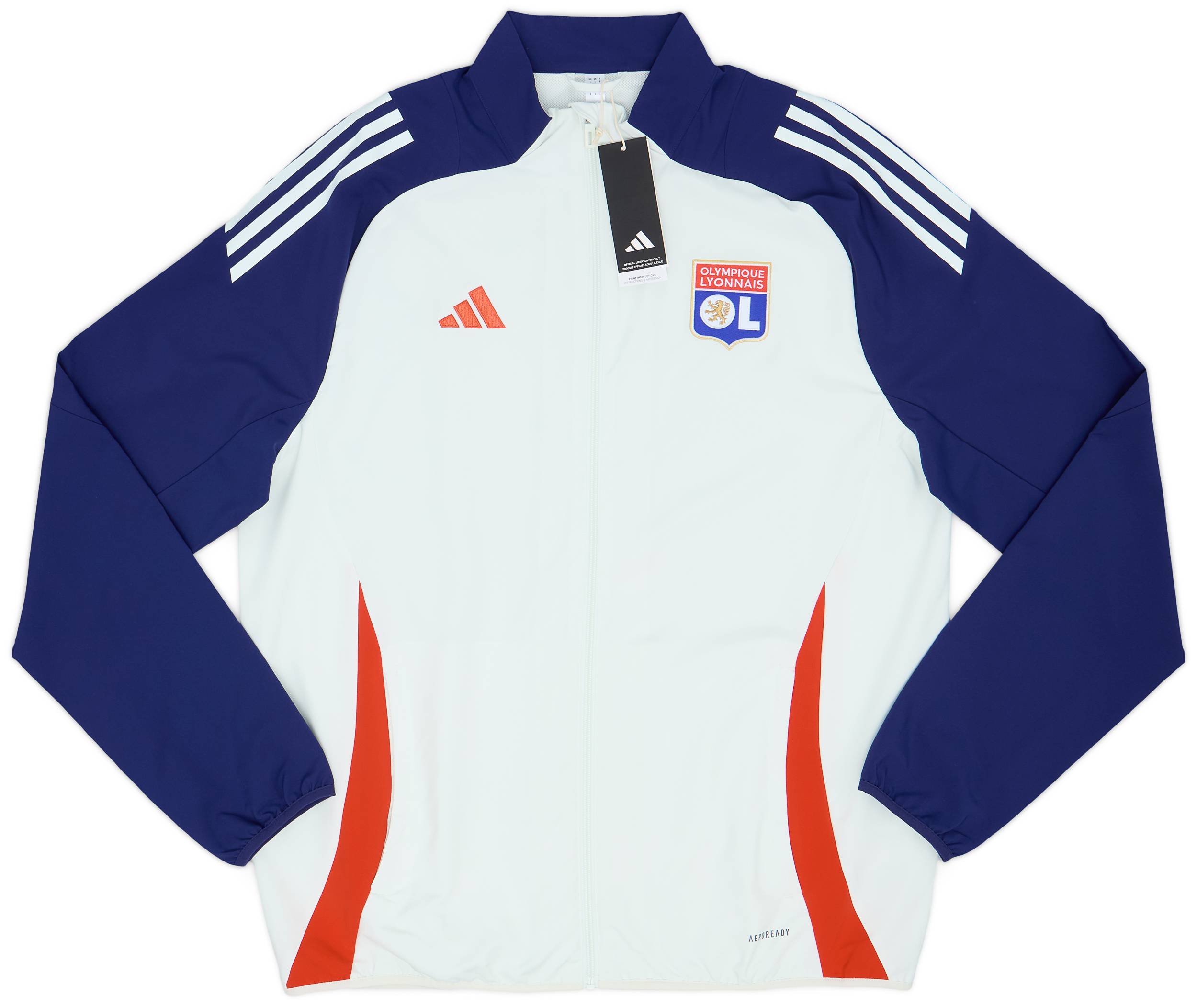 2024-25 Lyon adidas Pre-Match Jacket