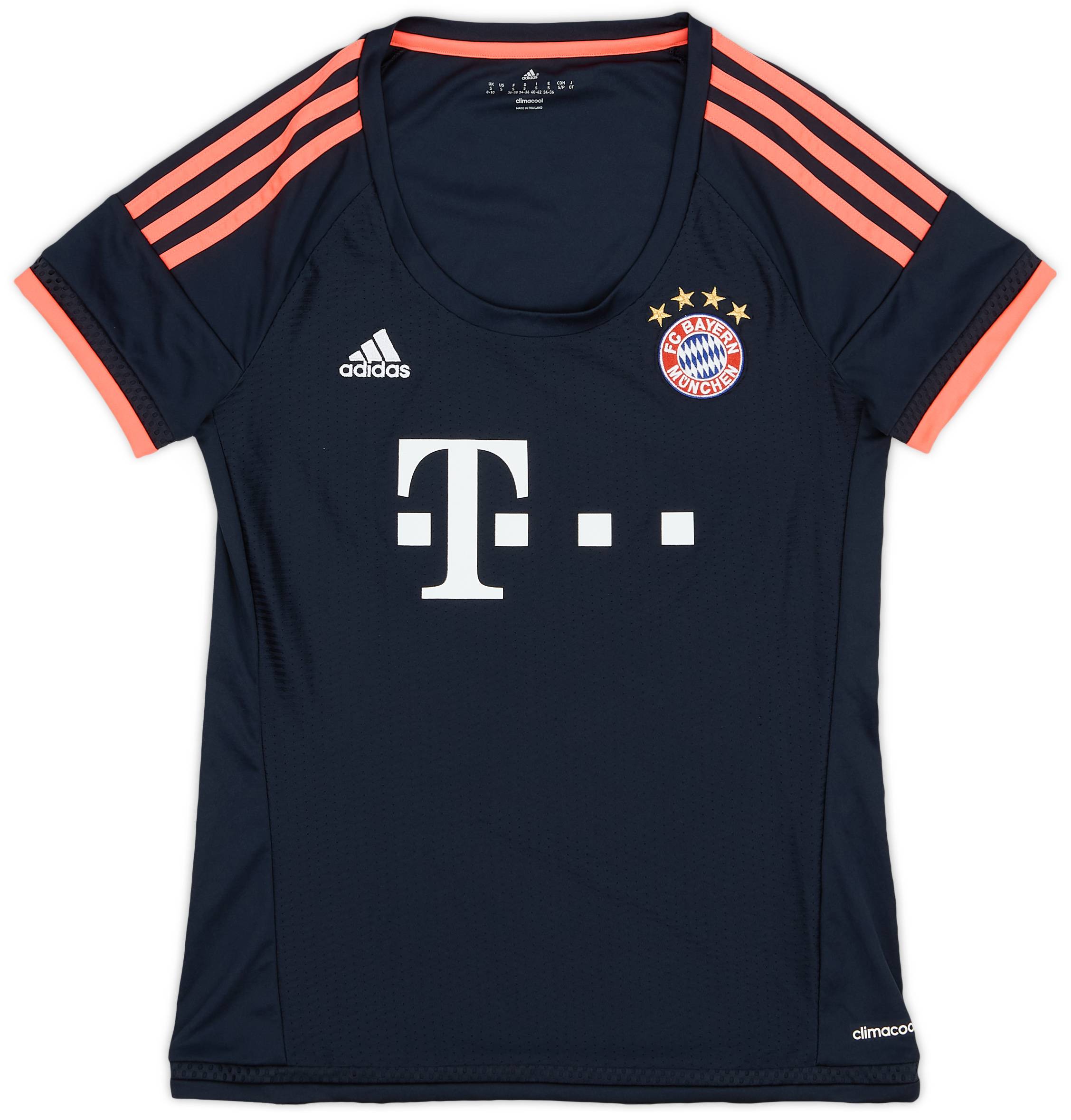 2015-16 Bayern Munich Third Shirt - 9/10 - (Women's S)