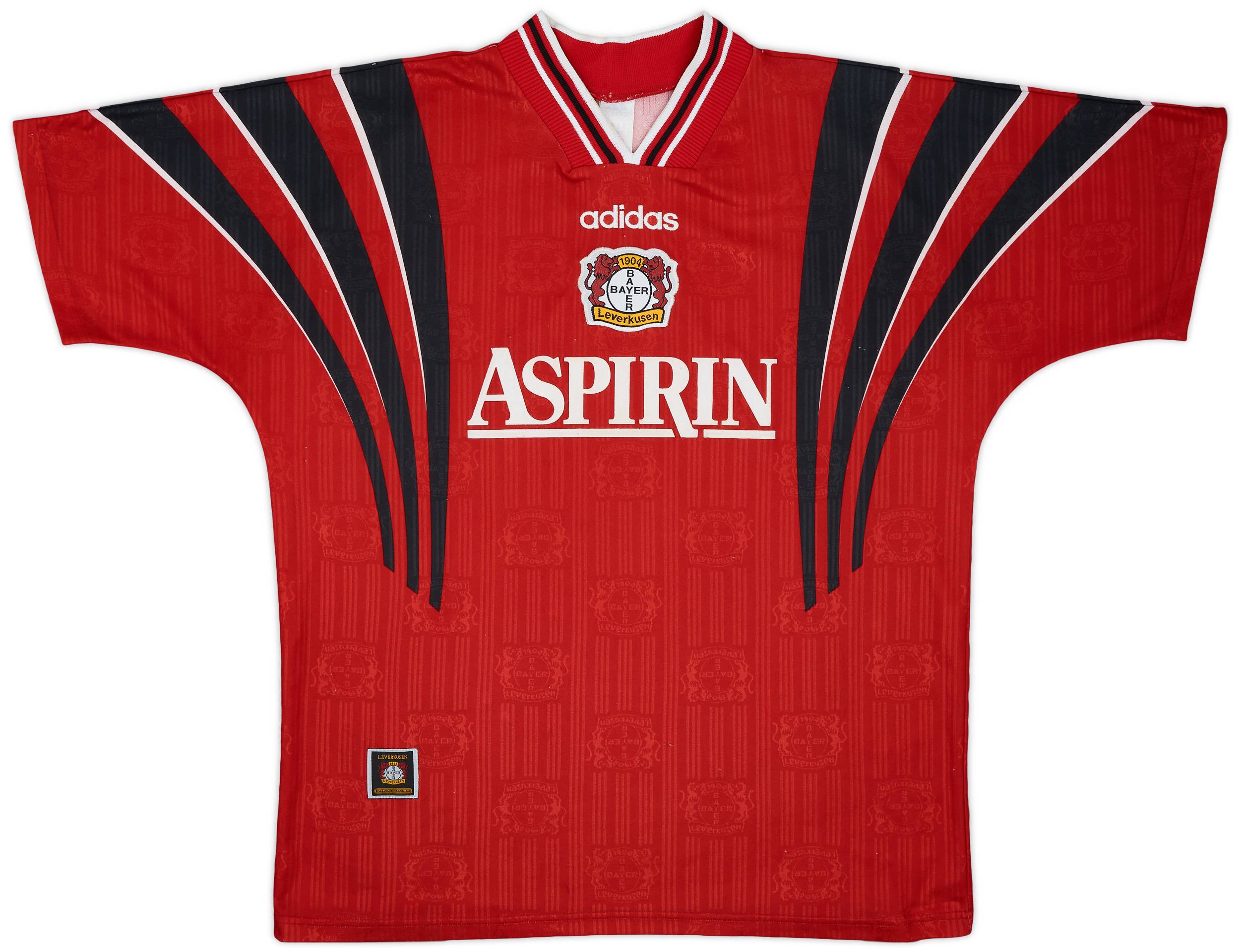 1997-98 Bayer Leverkusen Home Shirt - 8/10 - (XL)