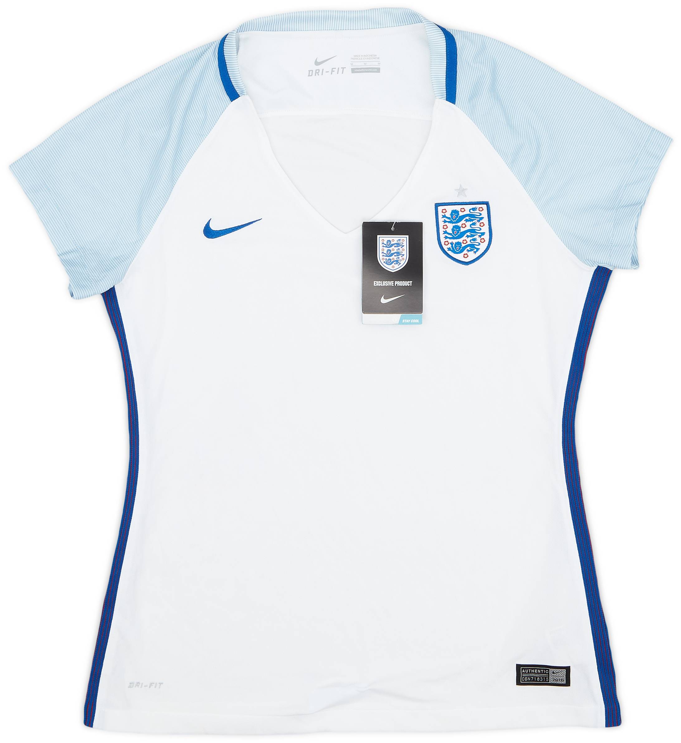 2016-17 England Home Shirt (Women's M)