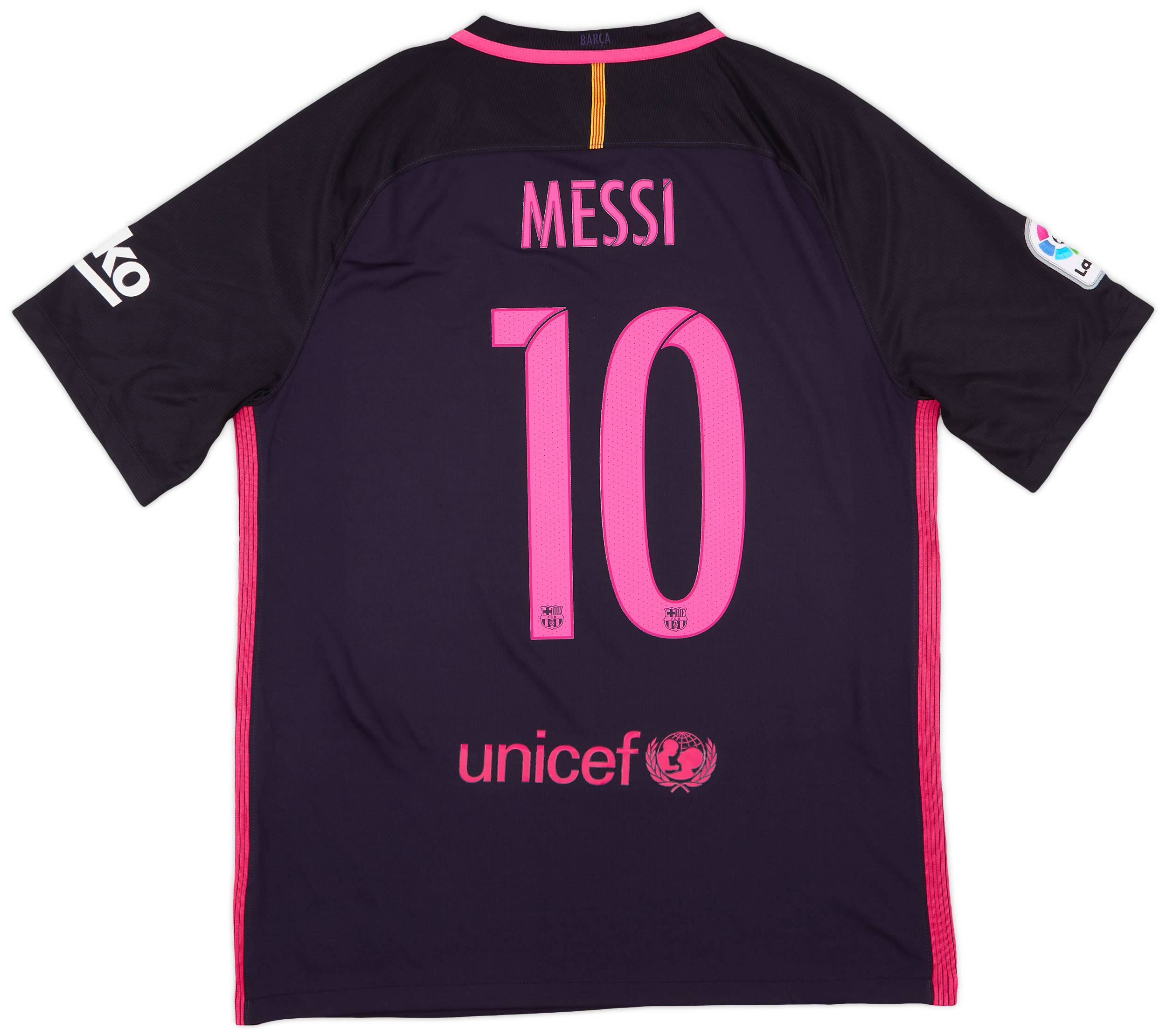 2016-17 Barcelona Away Shirt Messi #10 - 9/10 - (L)