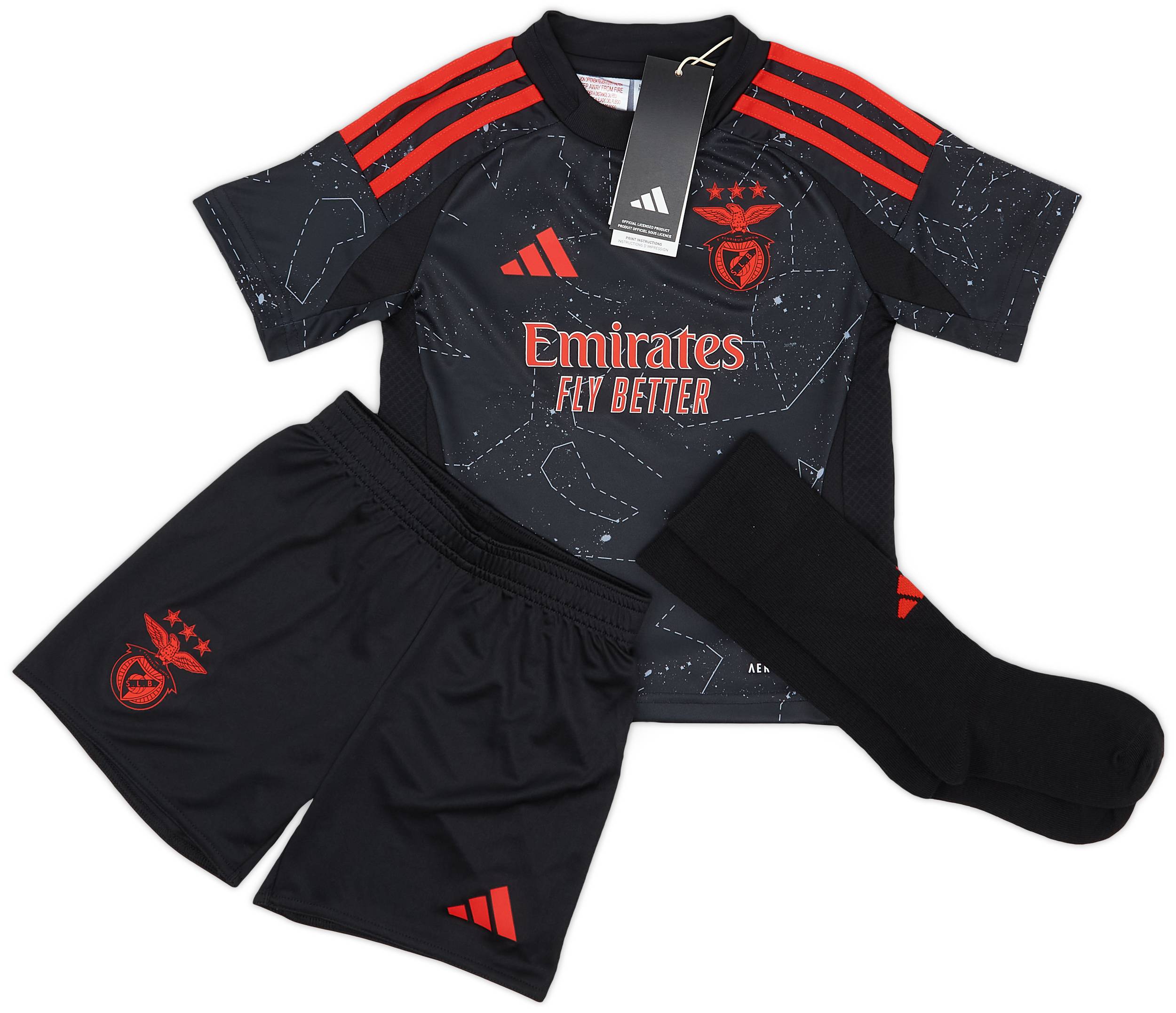 2024-25 Benfica Away Full Kit (Little Kids)