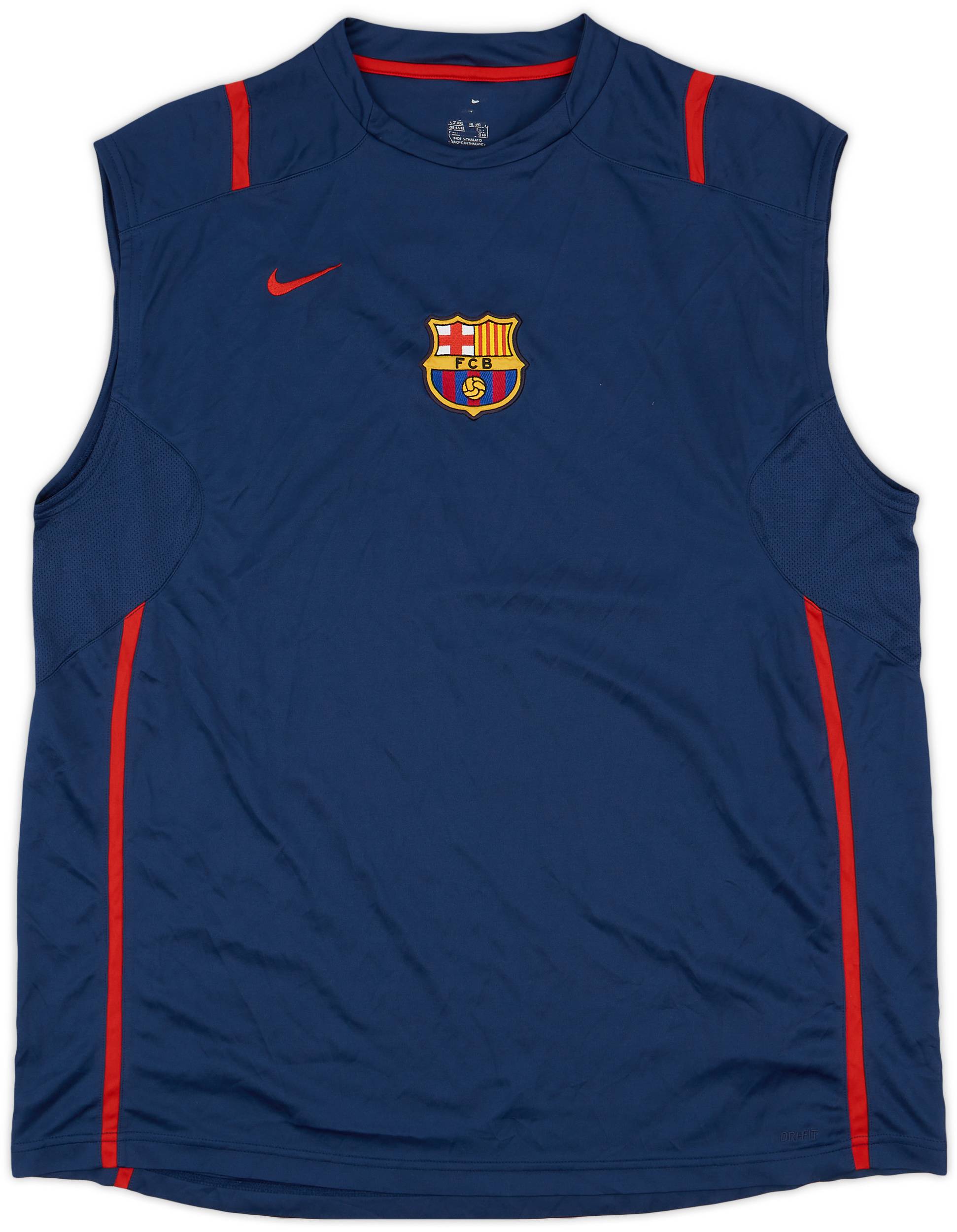 2006 07 Barcelona Nike Training Vest 8 10 XXL