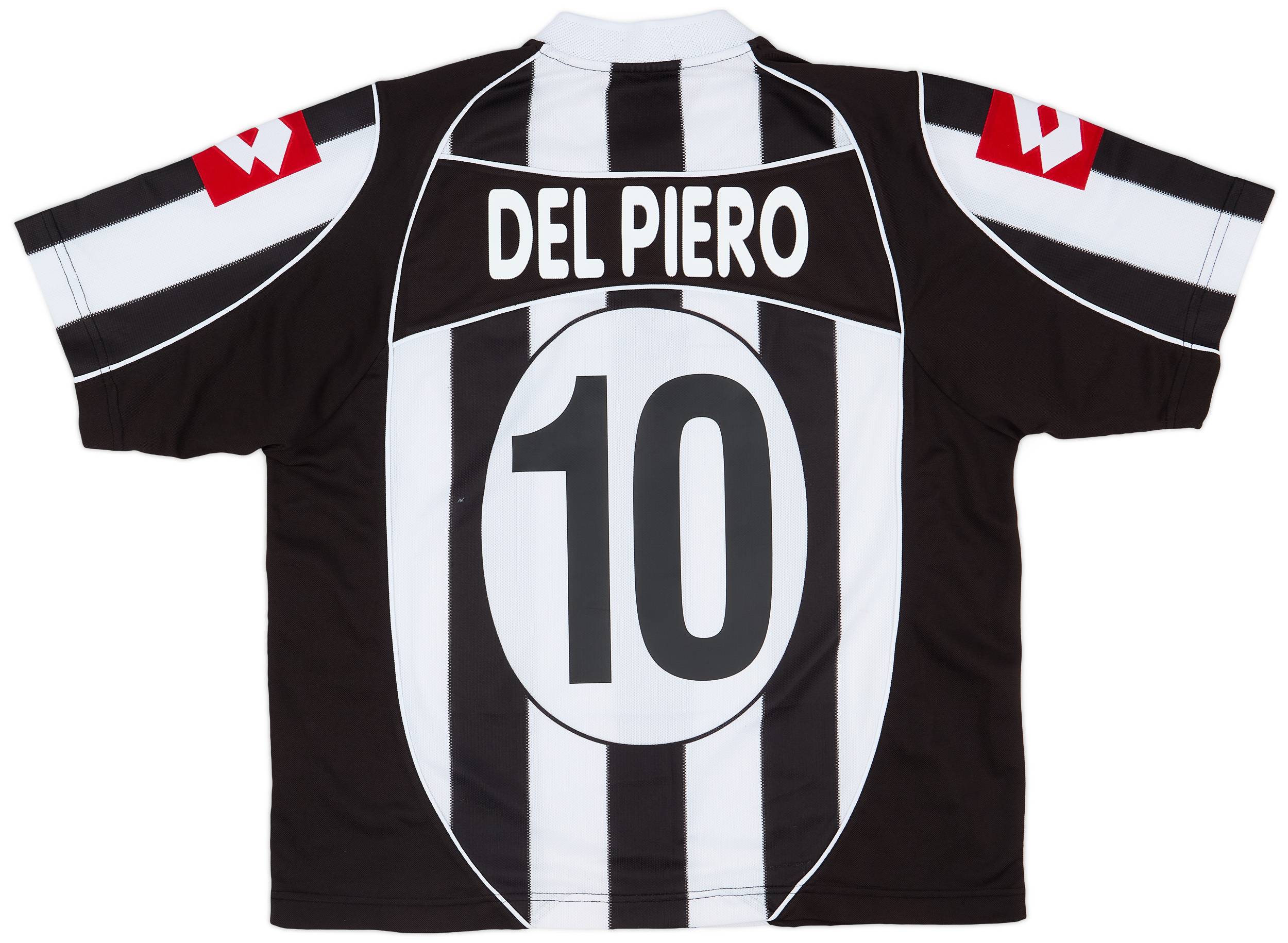 2002-03 Juventus Home Shirt Del Piero #10 - 8/10 - (XL)