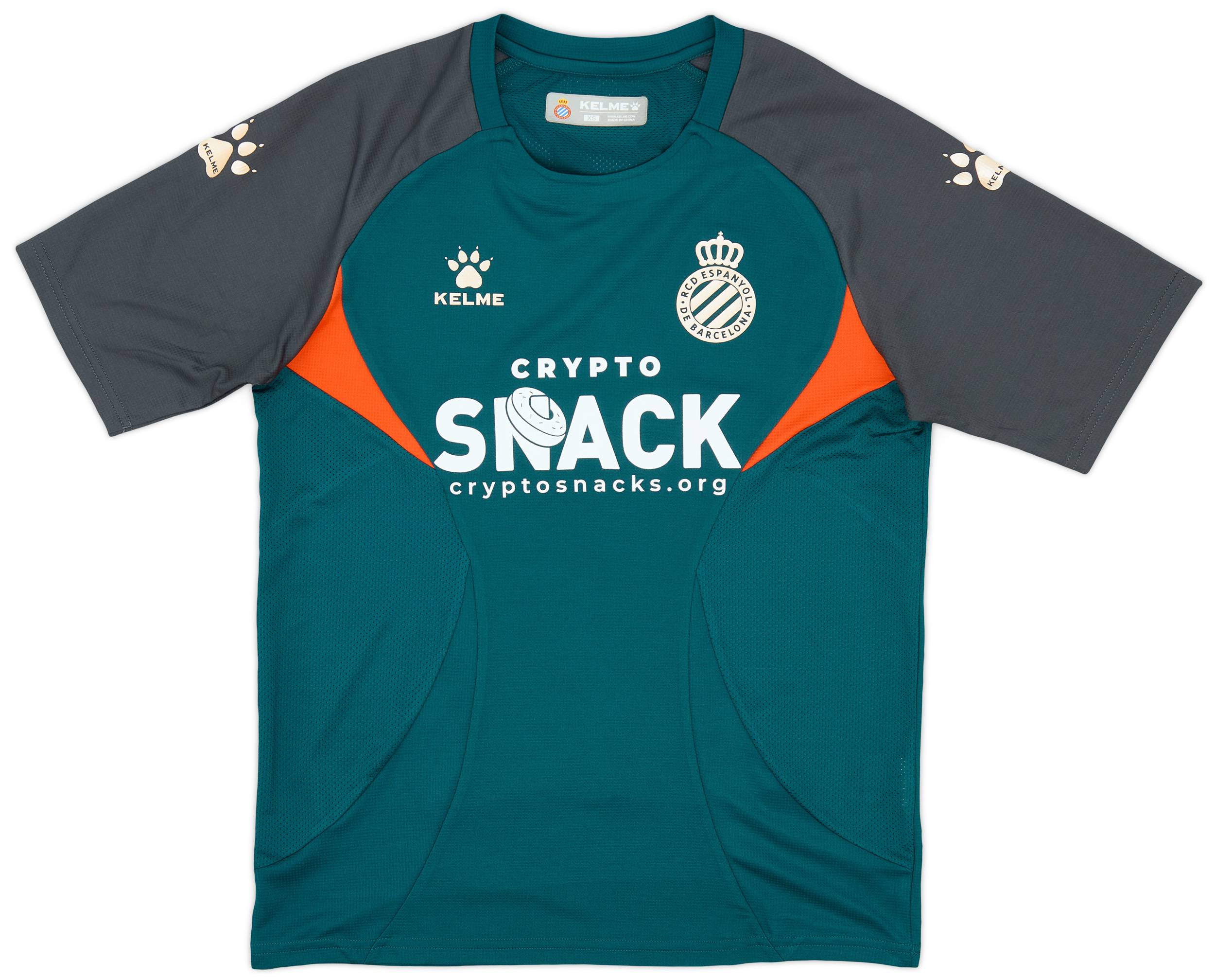 2022-23 Espanyol Kelme Training Shirt - 10/10 - (XS)