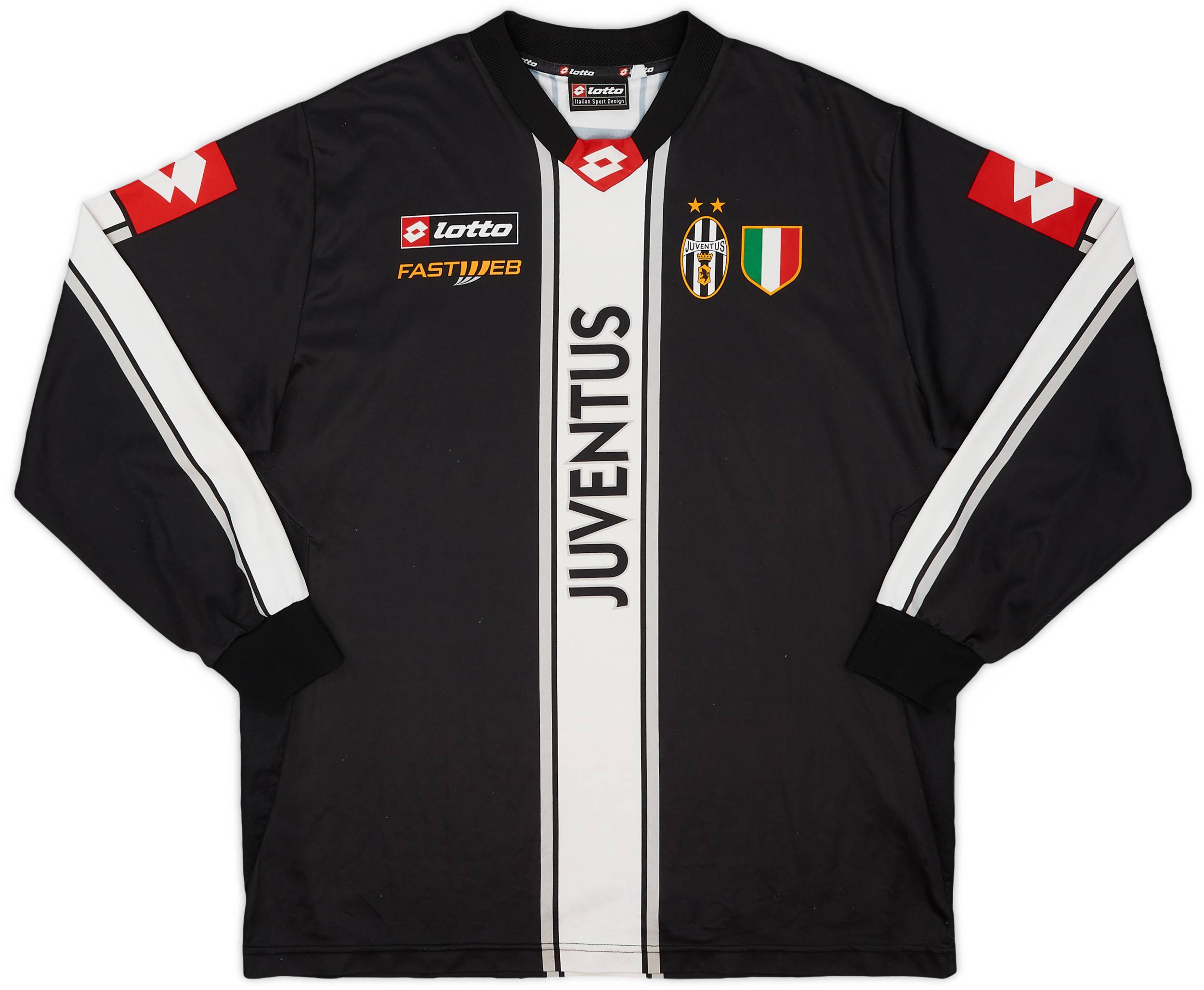 2002-03 Juventus Lotto Training L/S Shirt - 5/10 - (L)