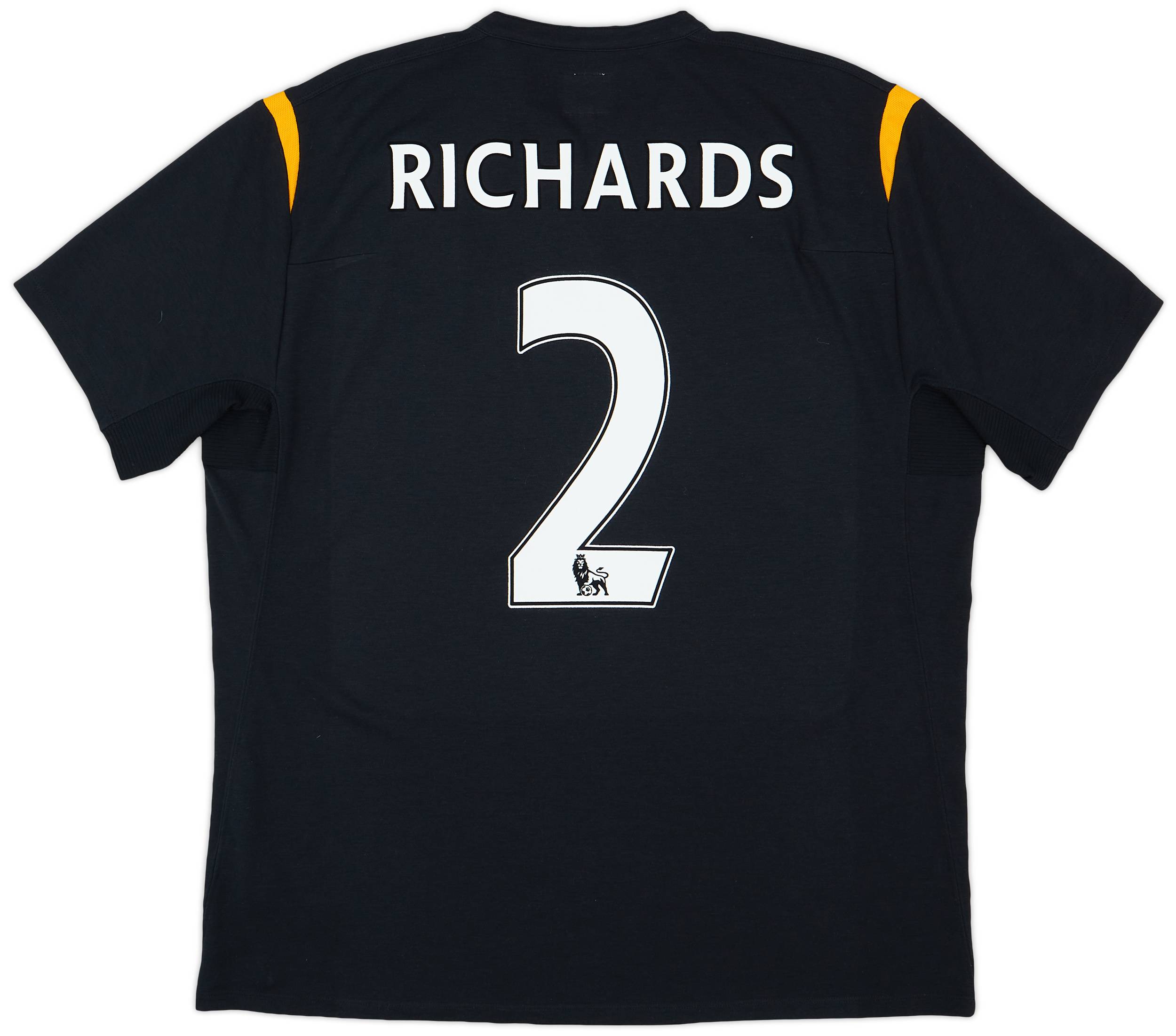 2009-10 Manchester City Away Shirt Richards #2 - 10/10 - (XL)