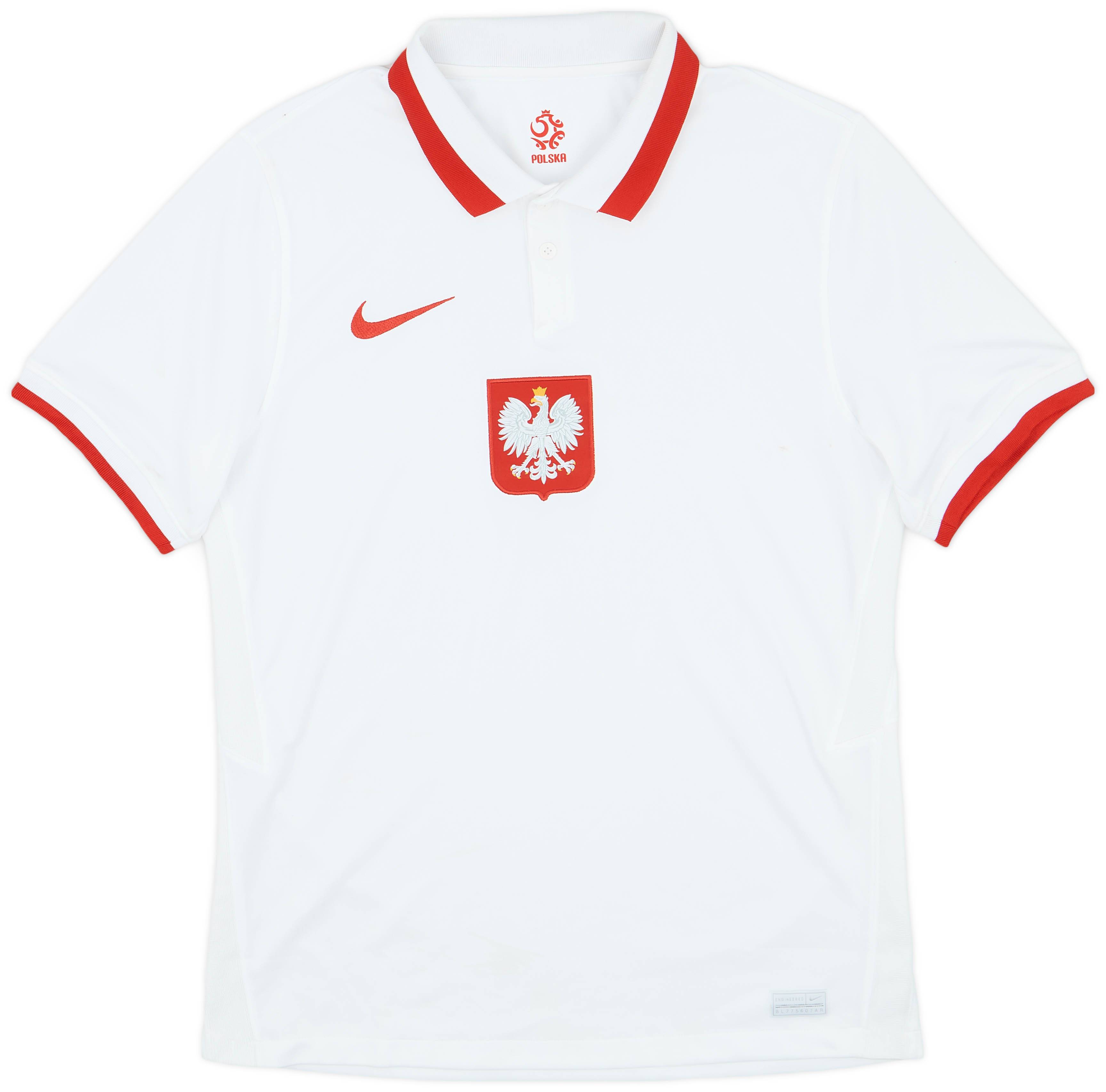 2020-21 Poland Home Shirt - 6/10 - (M)
