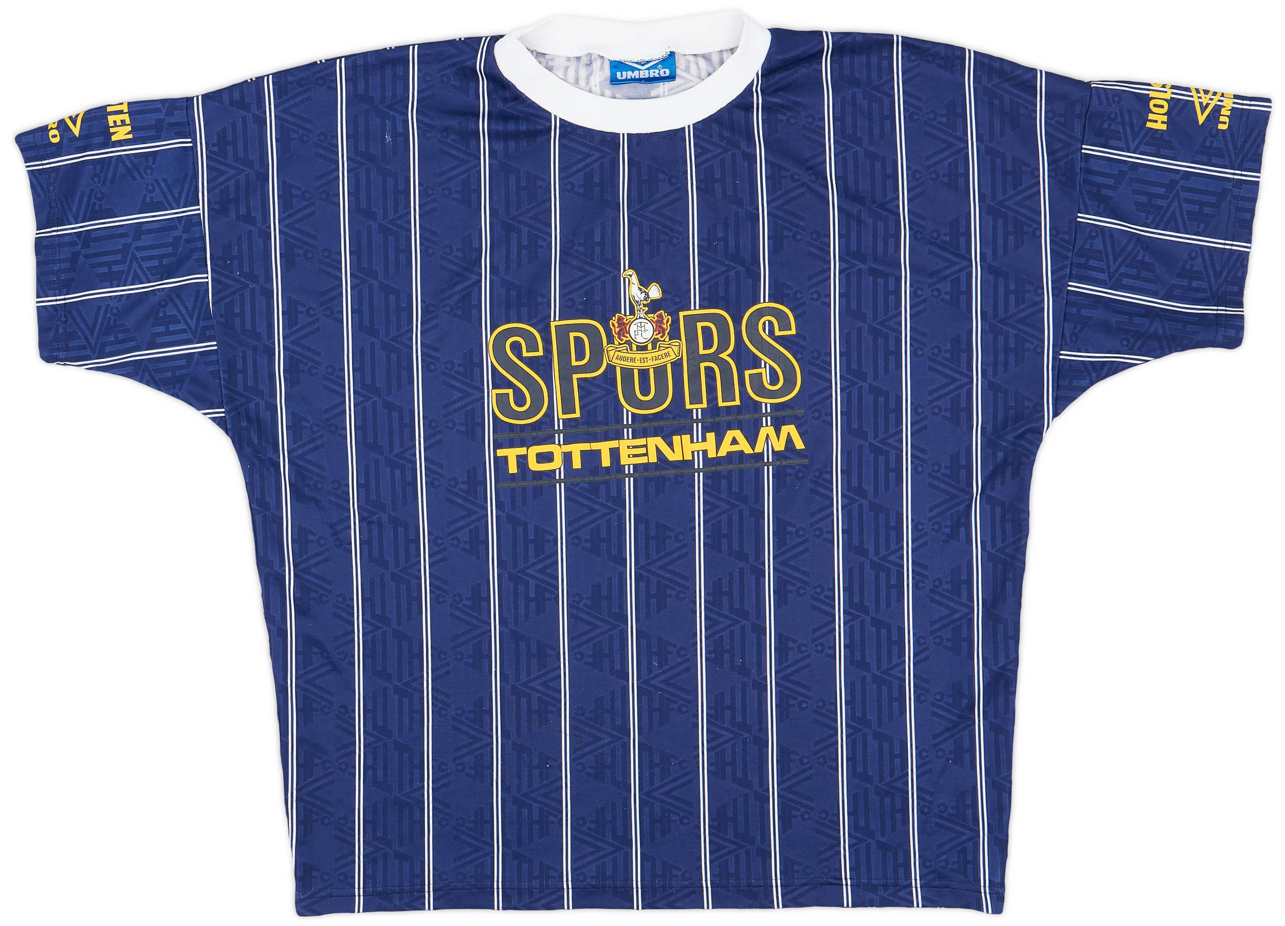 1994-95 Tottenham Umbro Training Shirt - 9/10 - (L)