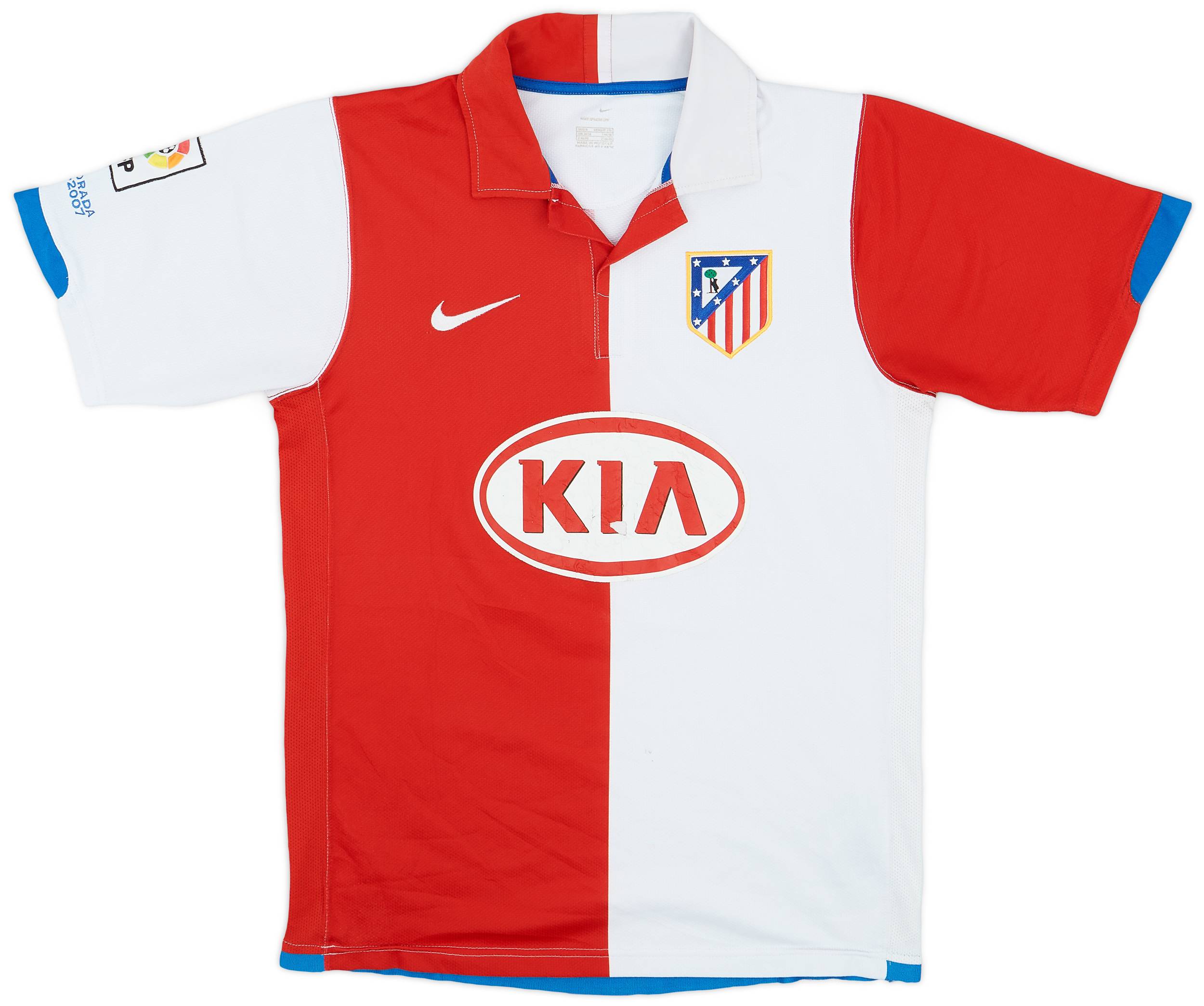 最適な価格 2006-07 Atletico (S) - 4/10 - Shirt Home Madrid ミニカー