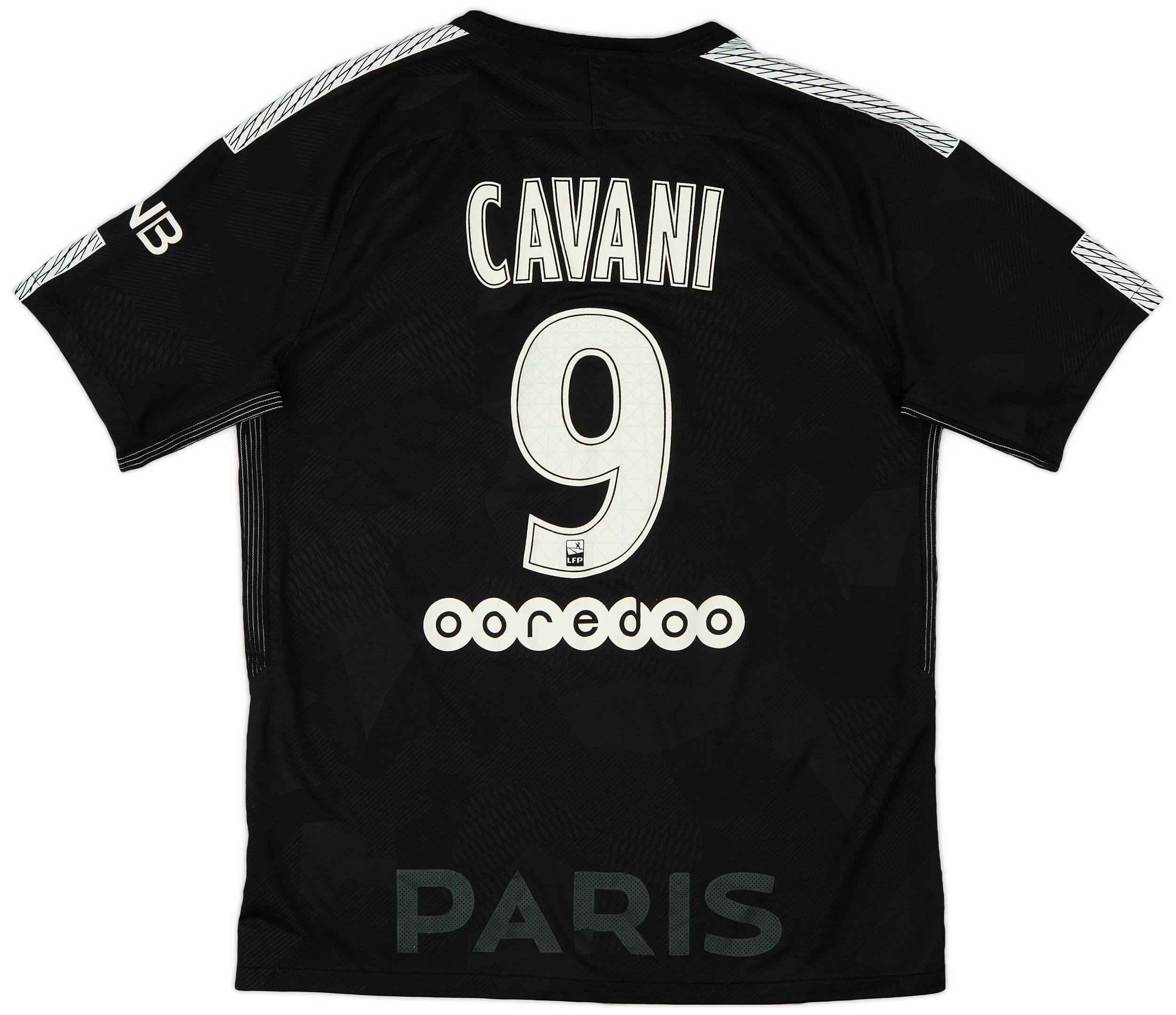 2017-18 Paris Saint-Germain Third Shirt Cavani #9 - 7/10 - (M)