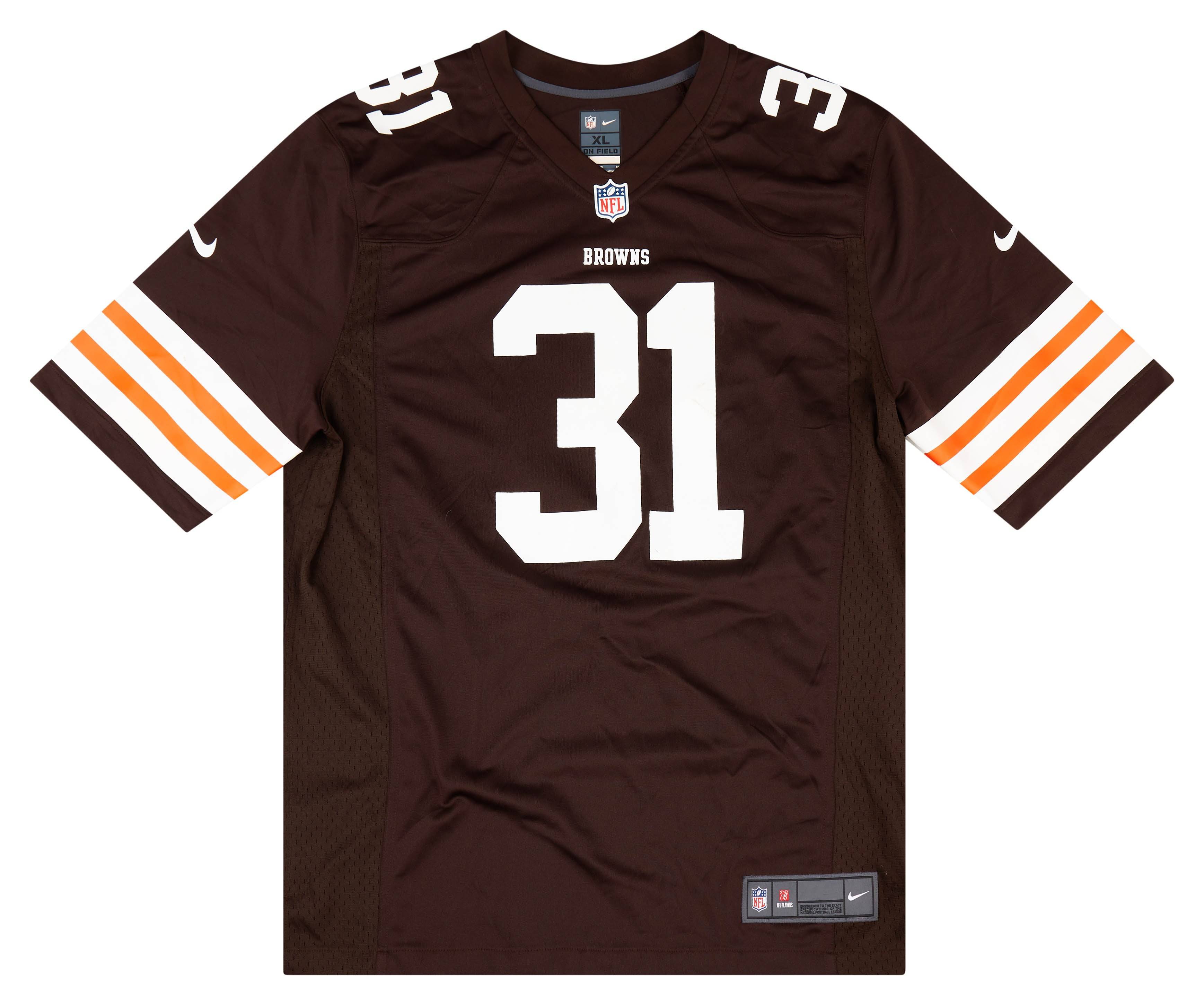 2014 Cleveland Browns Whitner 31 Nike Game Jersey Home XL