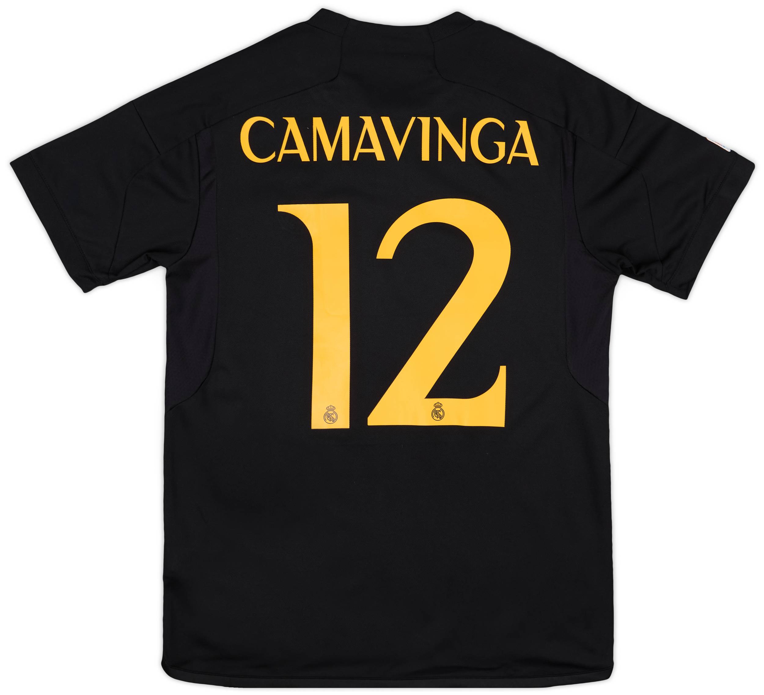 2023-24 Real Madrid Away CL Shirt Camavinga #12 (M)
