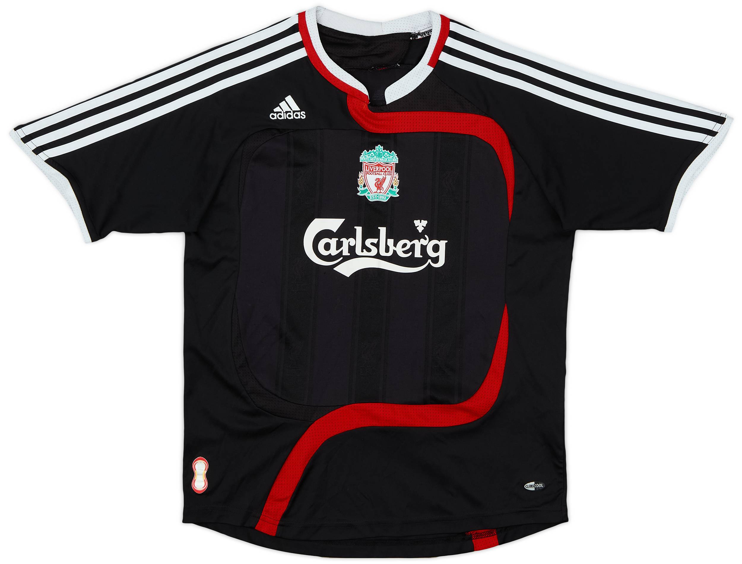 2007-08 Liverpool Third Shirt - 9/10 - (M.Boys)