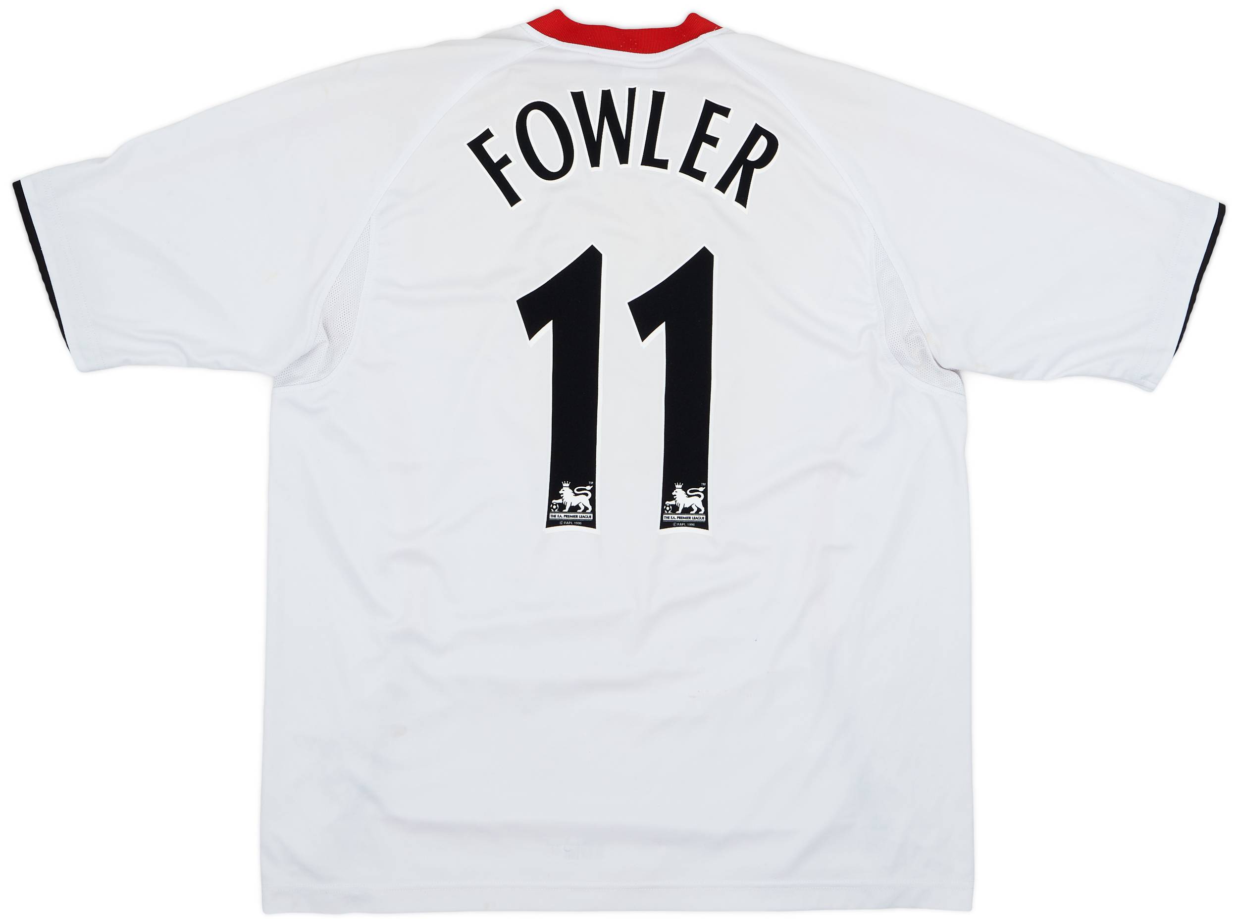 2005-06 Liverpool Away Shirt Fowler #11 - 5/10 - (XL)