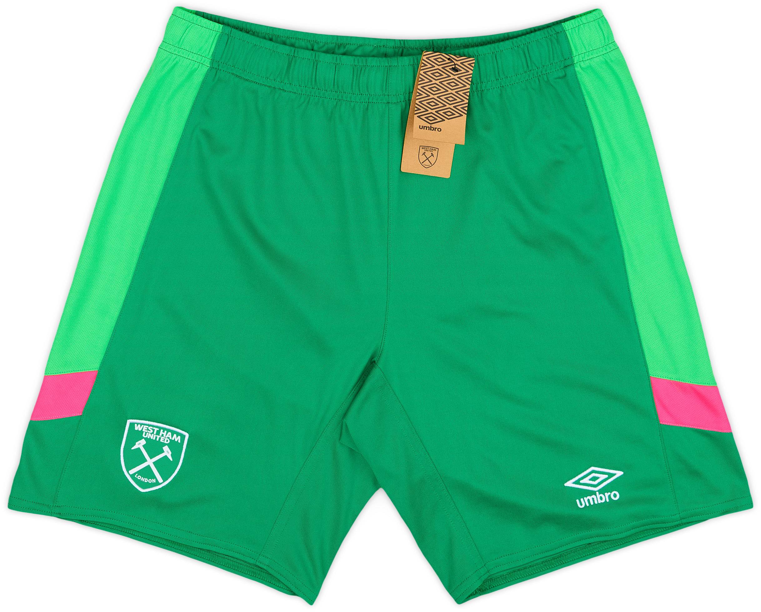 2023-24 West Ham GK Home Shorts