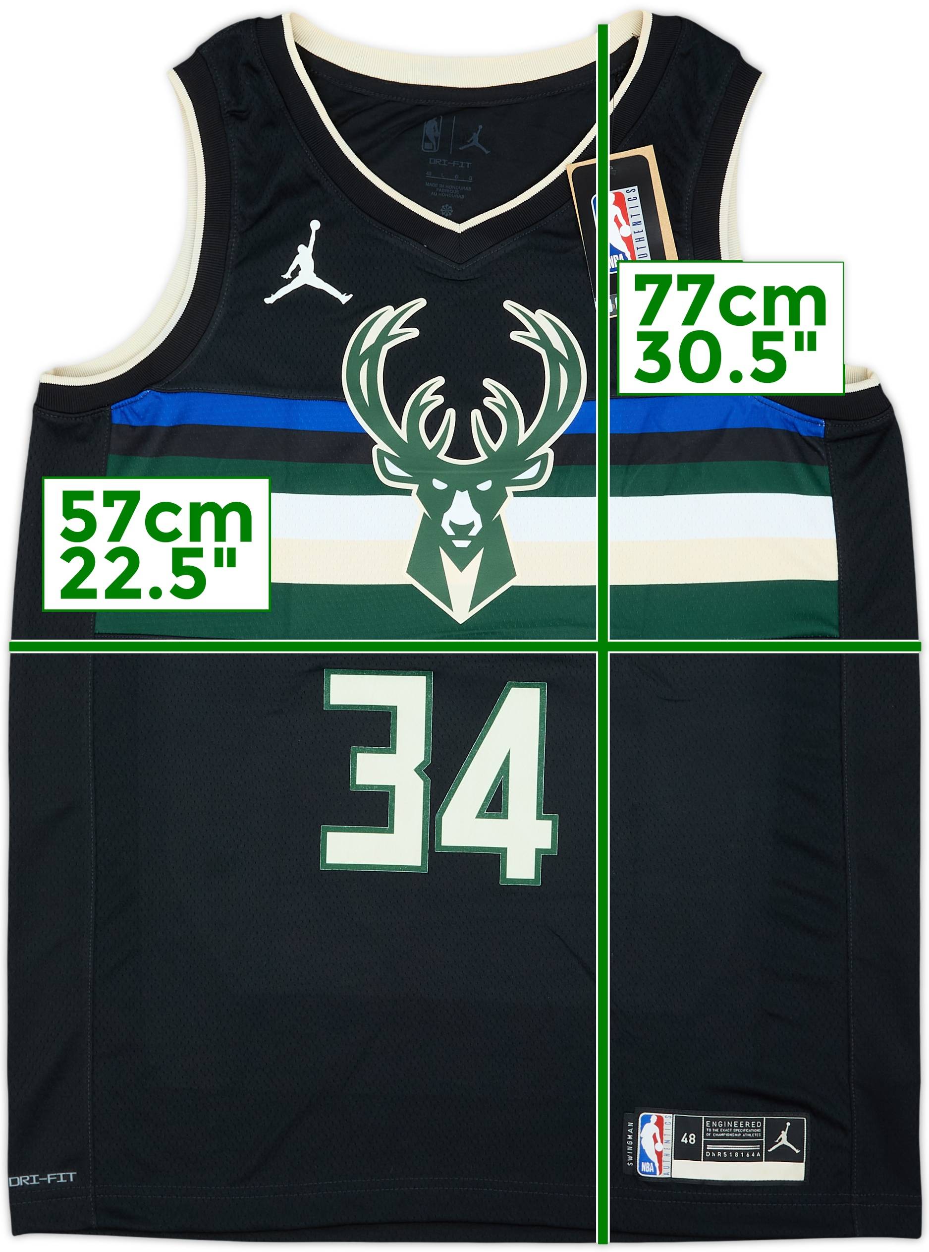 2020-22 Milwaukee Bucks Antetokounmpo #34 Nike Swingman Alternate