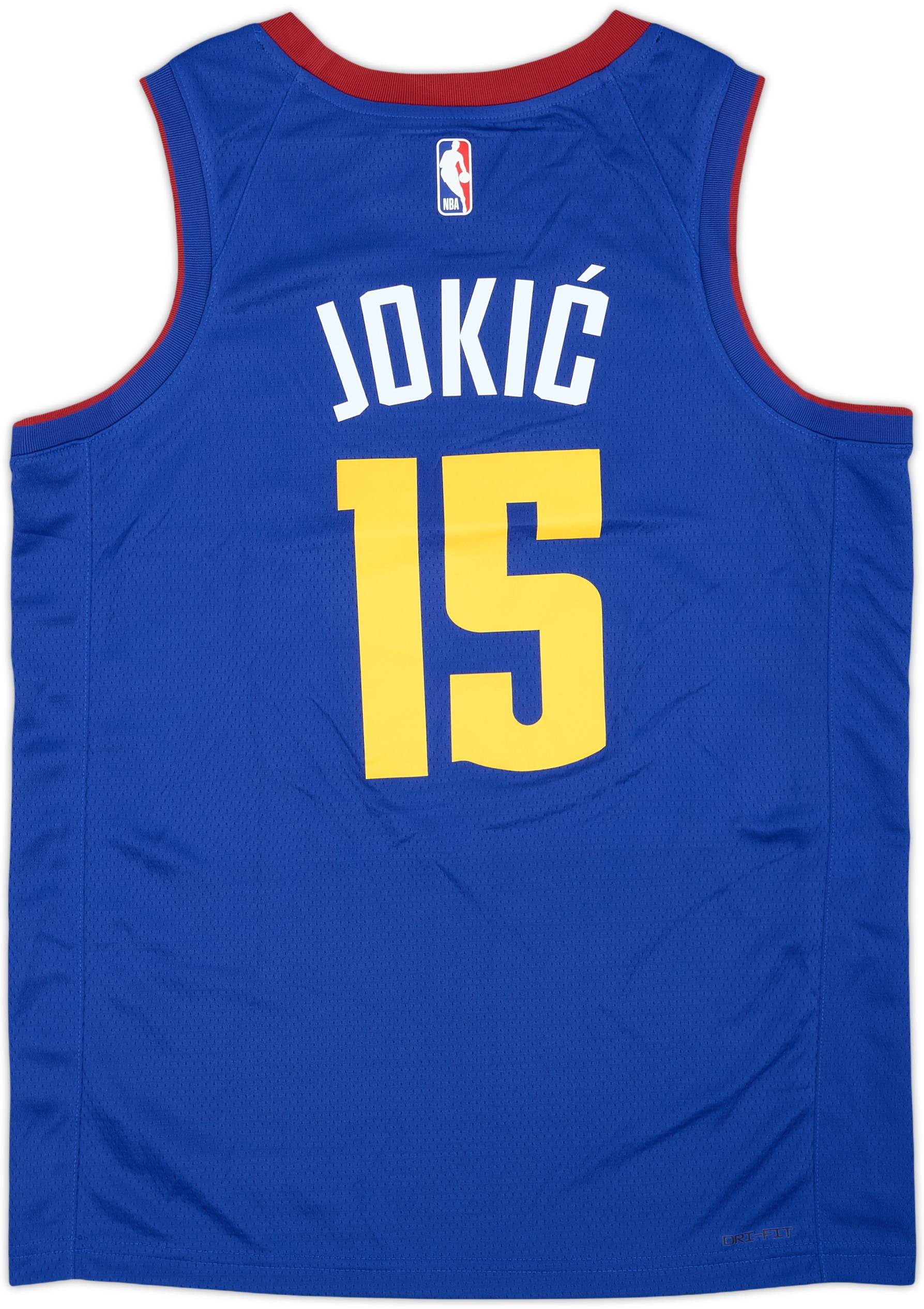 2020-21 Denver Nuggets Jokic #15 Jordan Swingman Alternate Jersey (M)