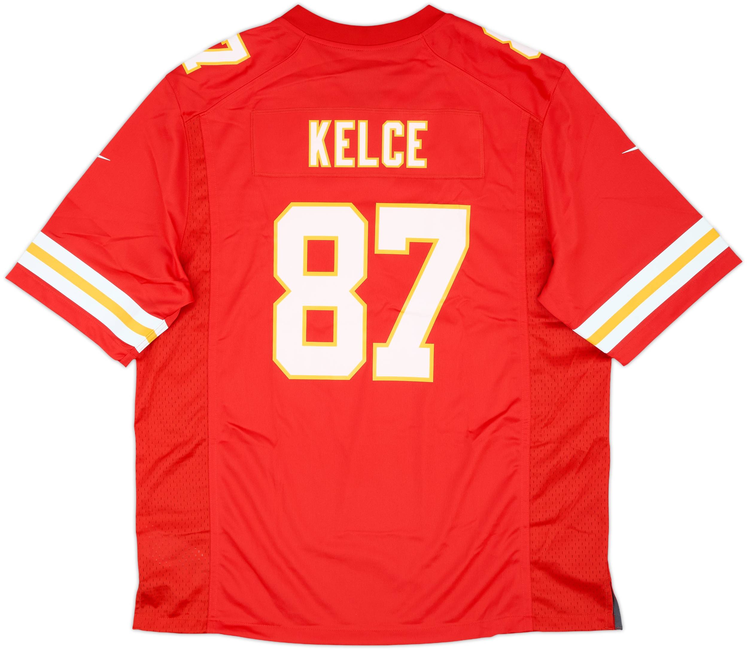 2013-25 Kansas City Chiefs Kelce #87 Nike Game Home Jersey (XL)