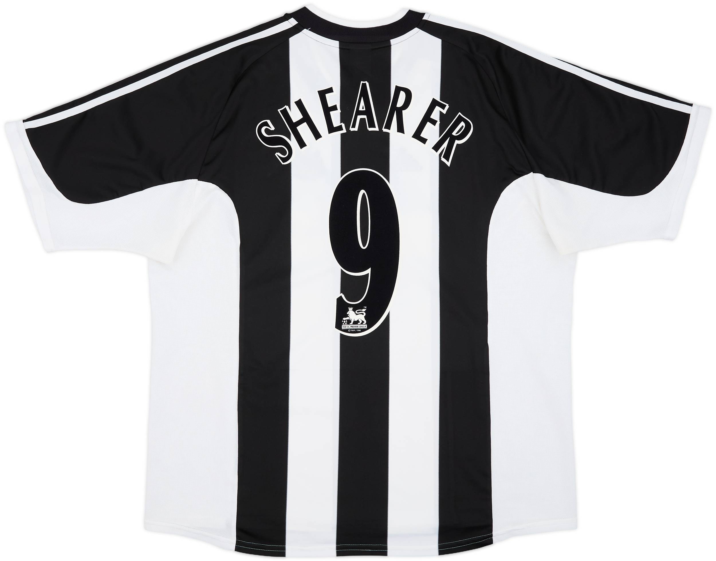 2001-03 Newcastle Home Shirt Shearer #9 - 6/10 - (XXL)