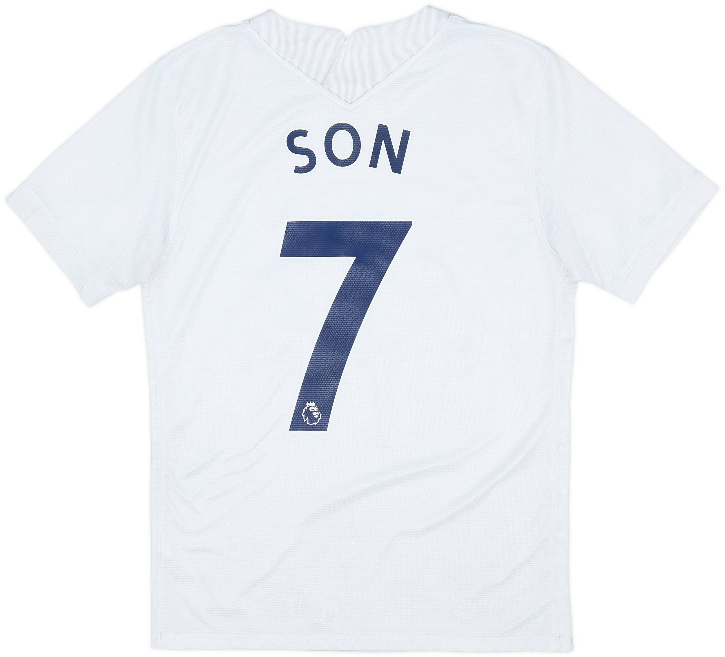 【公式】Nike トッテナム・ホットスパー SON 7 シャツ 2021-22 Tottenham Home Shirt Son #7 - 8/10 - (S)